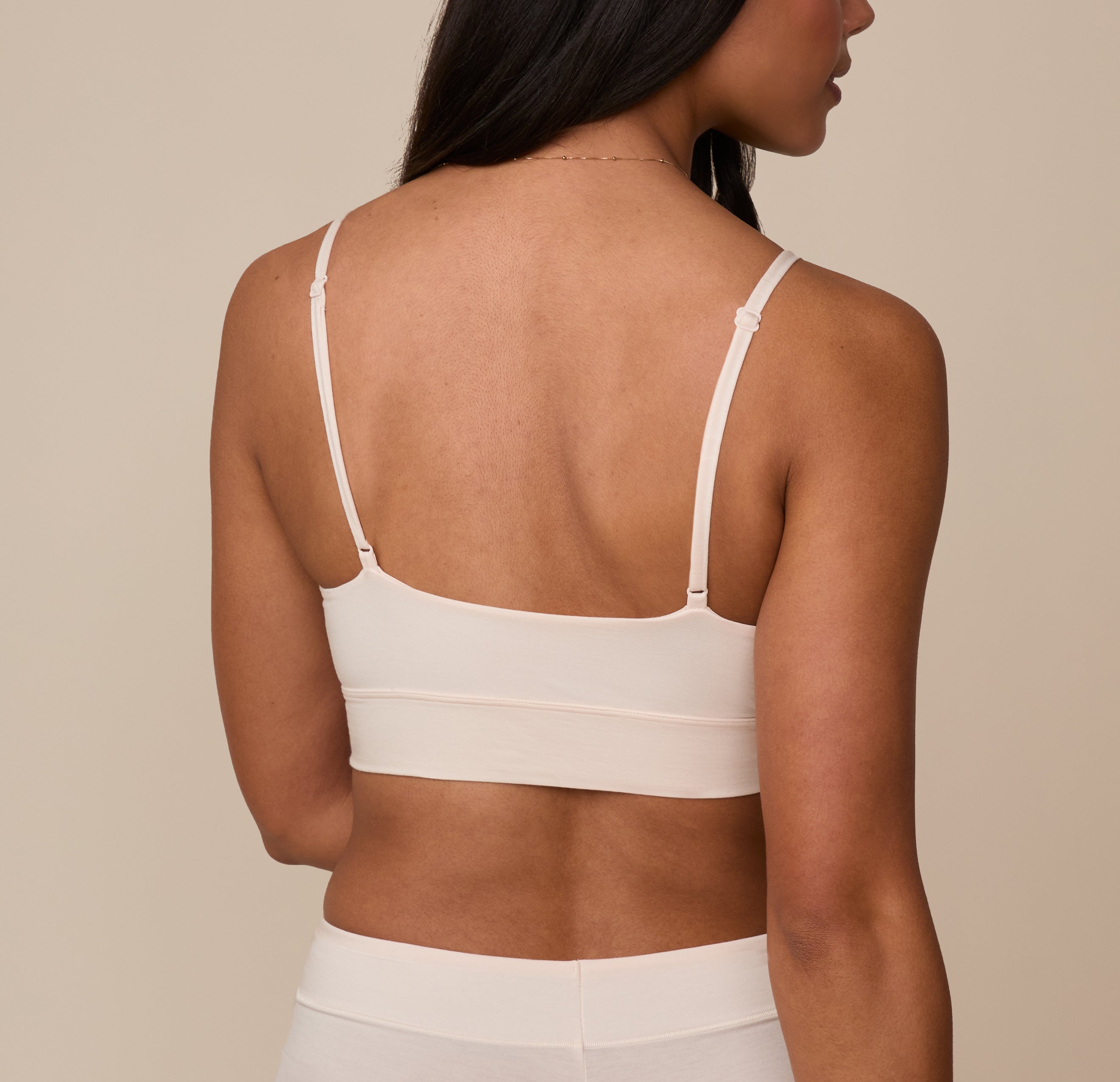 Cloud Cotton Triangle Bralette - Quartz、mySite、bengalsvssteelers