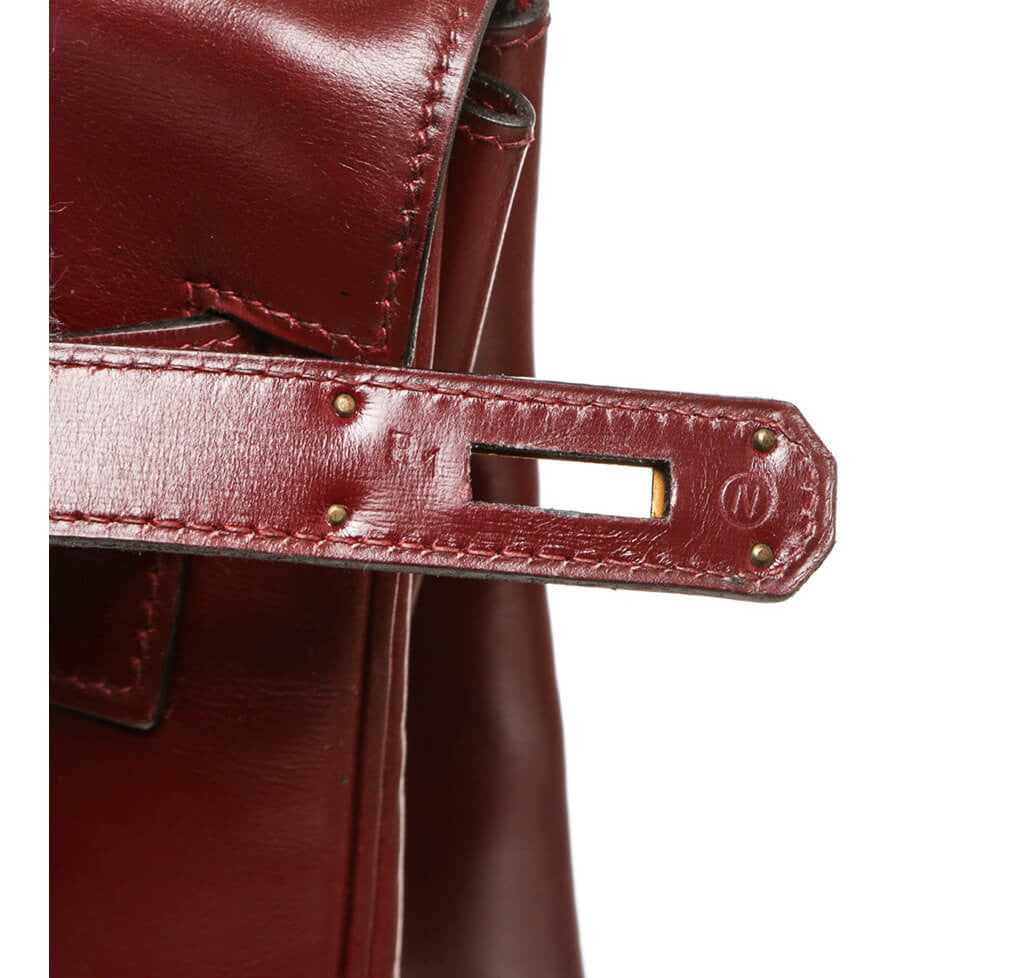 Hermès Burgundy Kelly Bag 32cm GHW、mySite、garminoutage.com