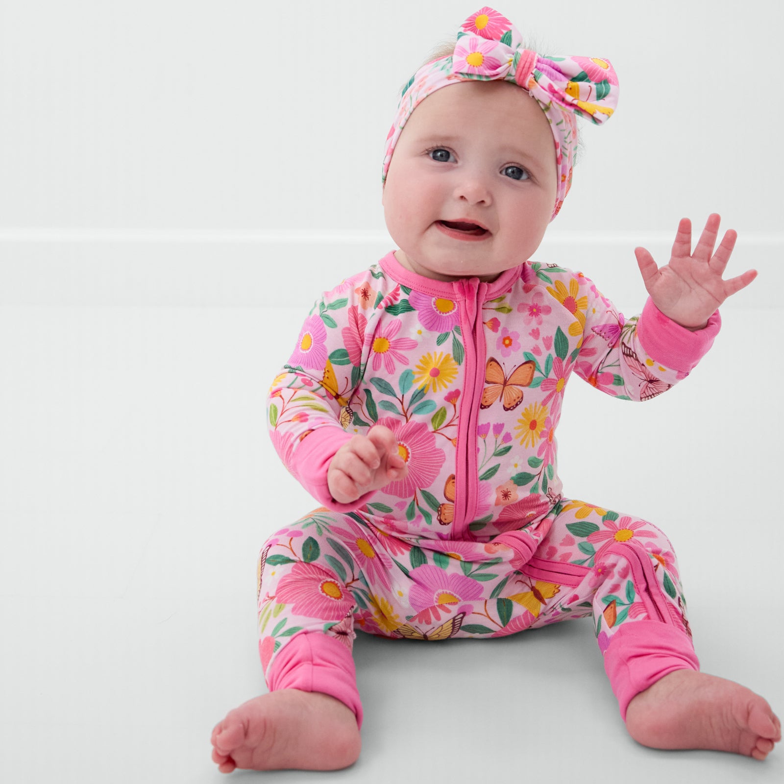  Butterfly Blooms Luxe Bow Headband、mySite、layawaytickets