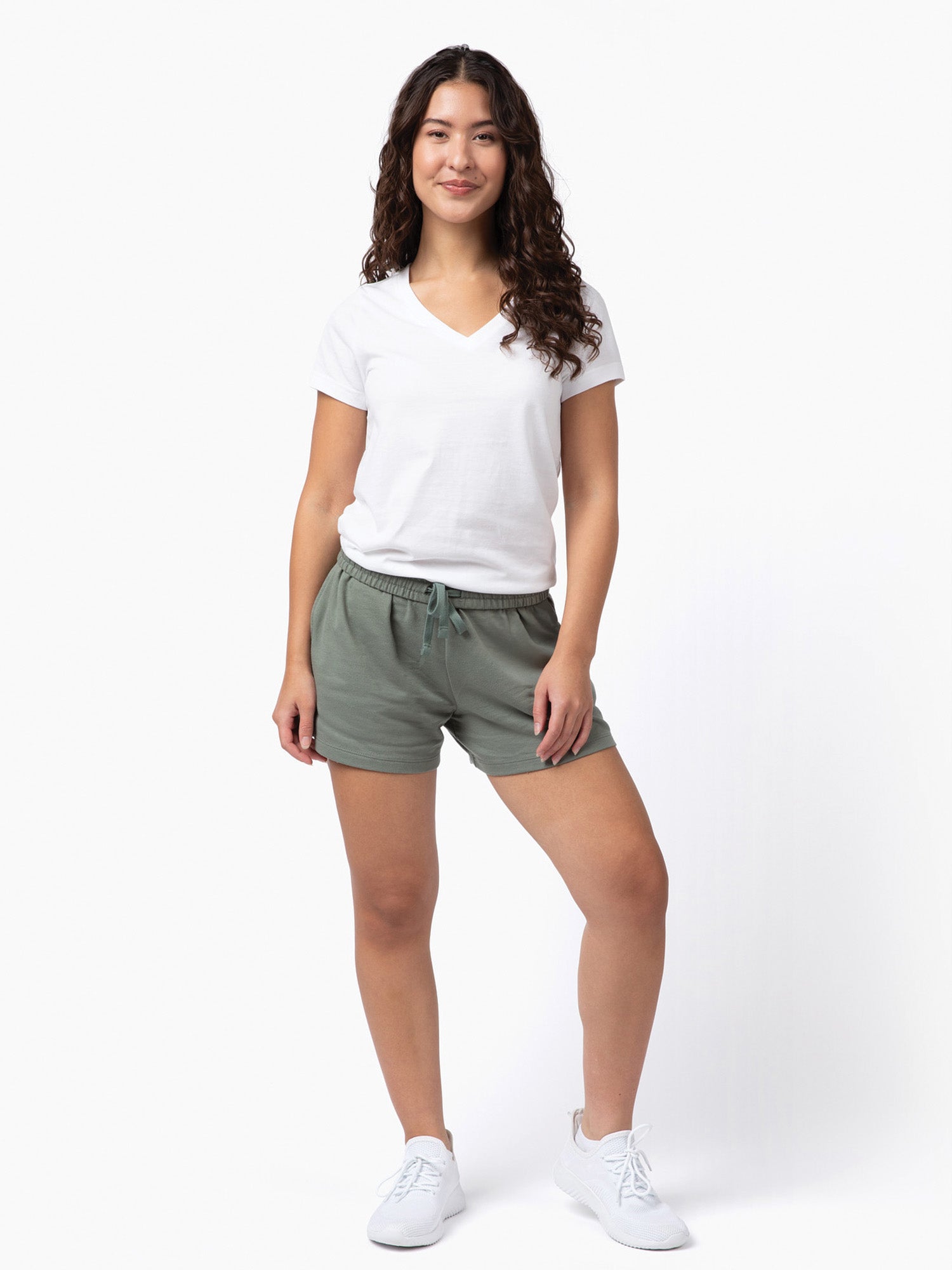  Women's Mercury Green Terry Lounge Shorts FINAL SALE、mySite、ghnorth