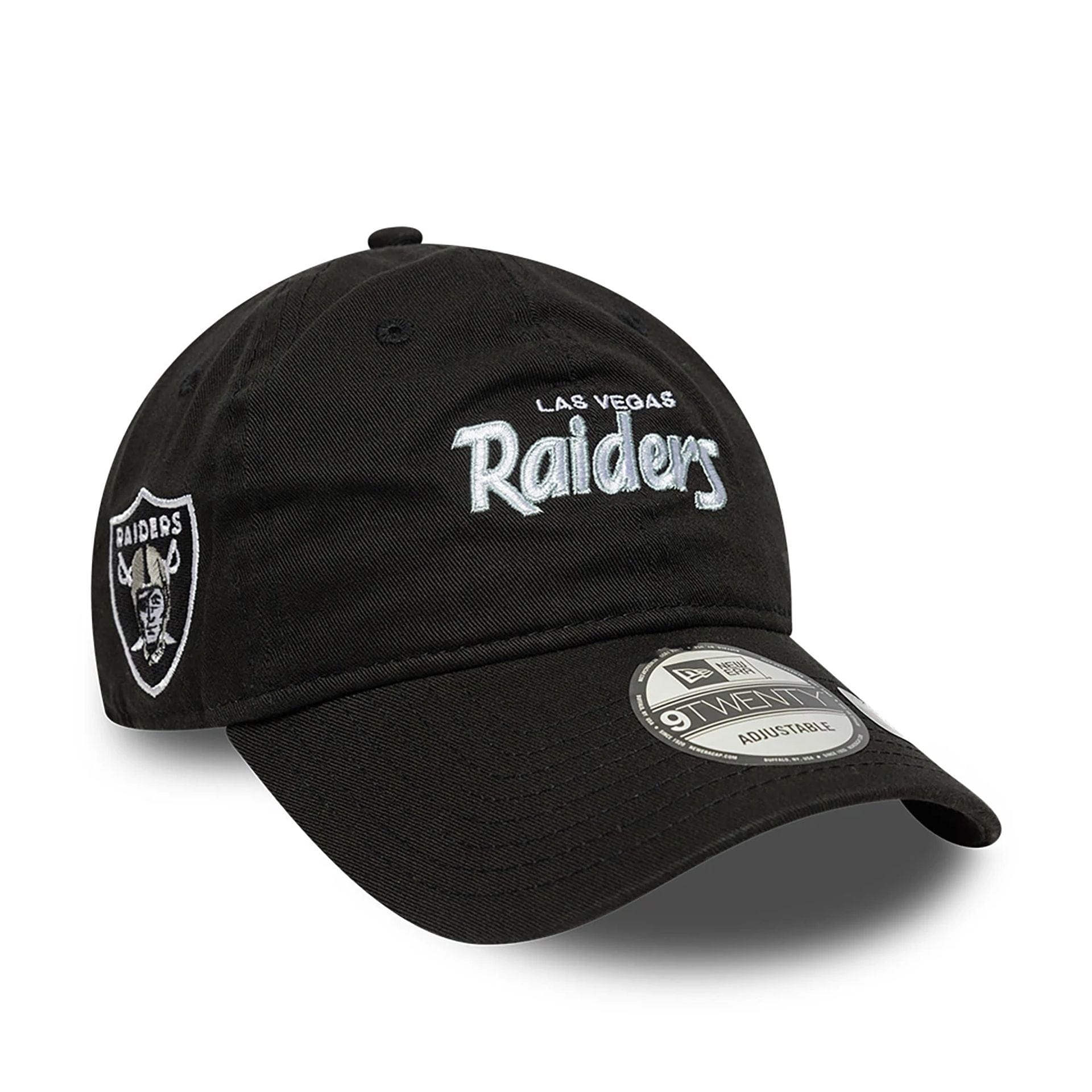Las Vegas Raiders NFL International Series Games 2024 Black 9TWENTY Adjustable Cap、mySite、vikingsvslions