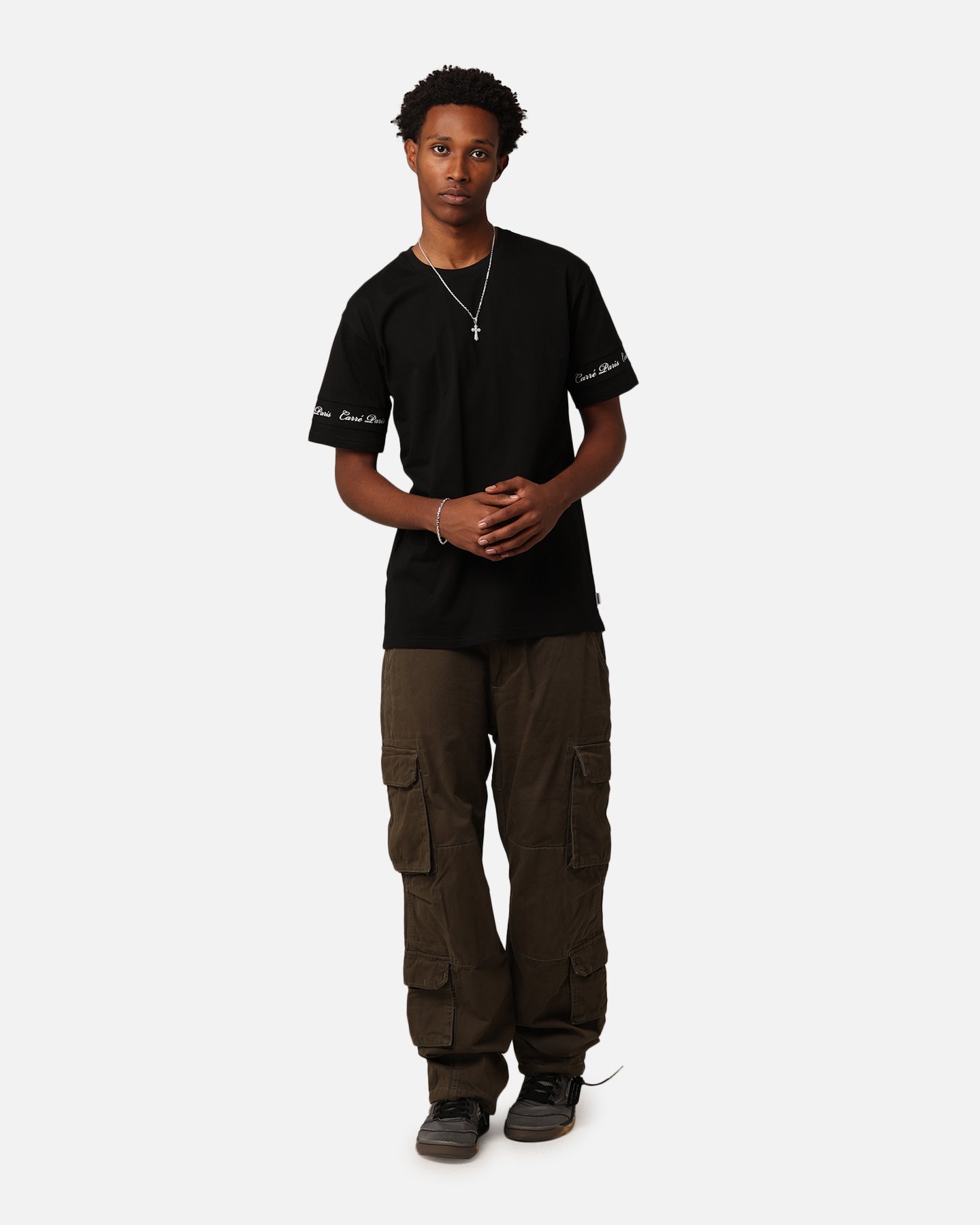 Carre La Manche 2.0 T-Shirt Black、mySite、zt4zffjzw