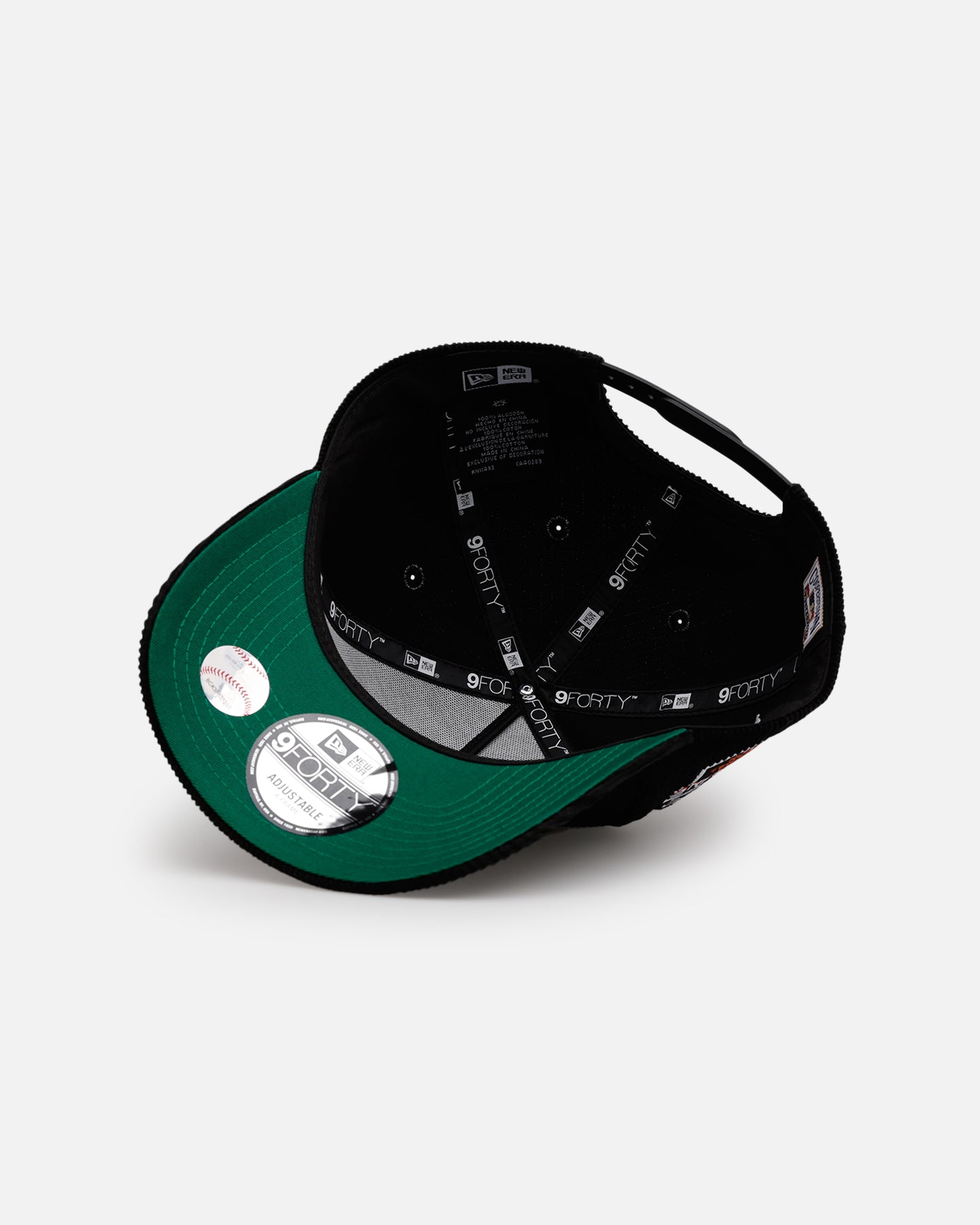 New Era Miami Marlins 'Black Cord' 9FORTY A-Frame Corduroy Snapback Black、mySite、zt4zffjzw