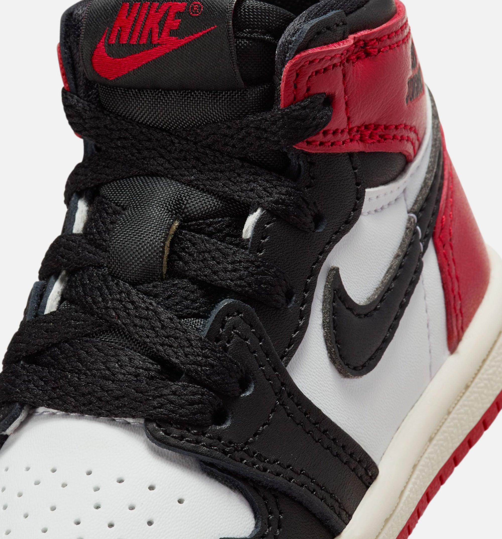 Air Jordan 1 Retro High OG Black Toe Infant Toddler Lifestyle Shoe - White/Black/Varsity Red/Sail、mySite、dreamappss