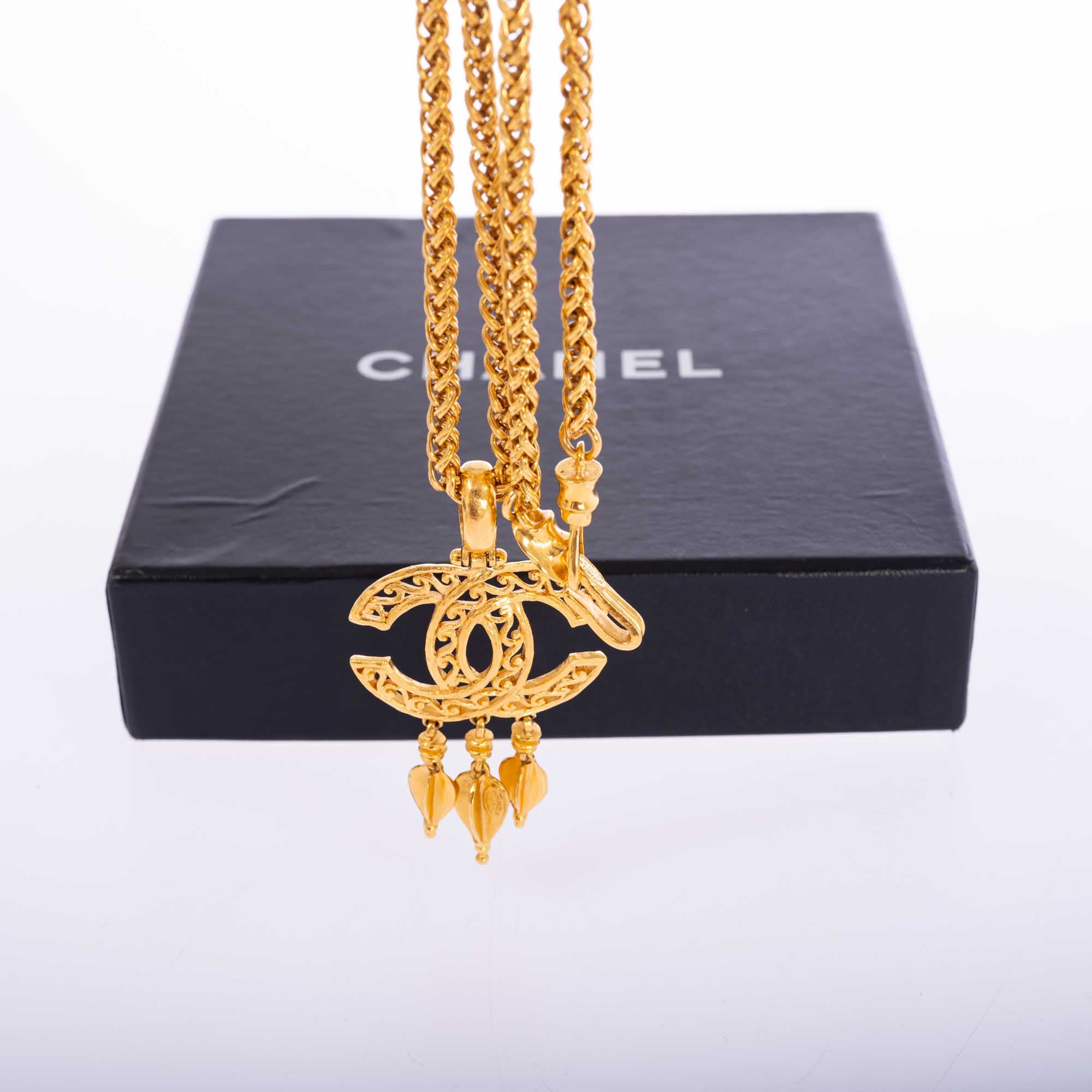 Chanel Vintage CC Pendant Necklace、mySite、garminoutage.com