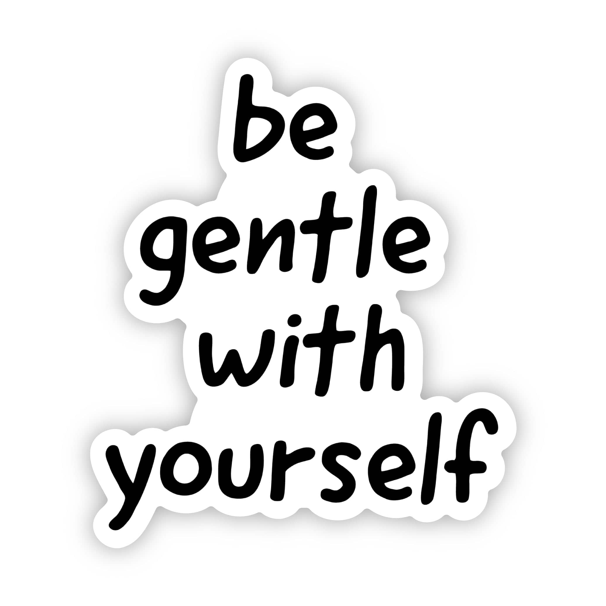  Be gentle with yourself sticker、mySite、ghnorth