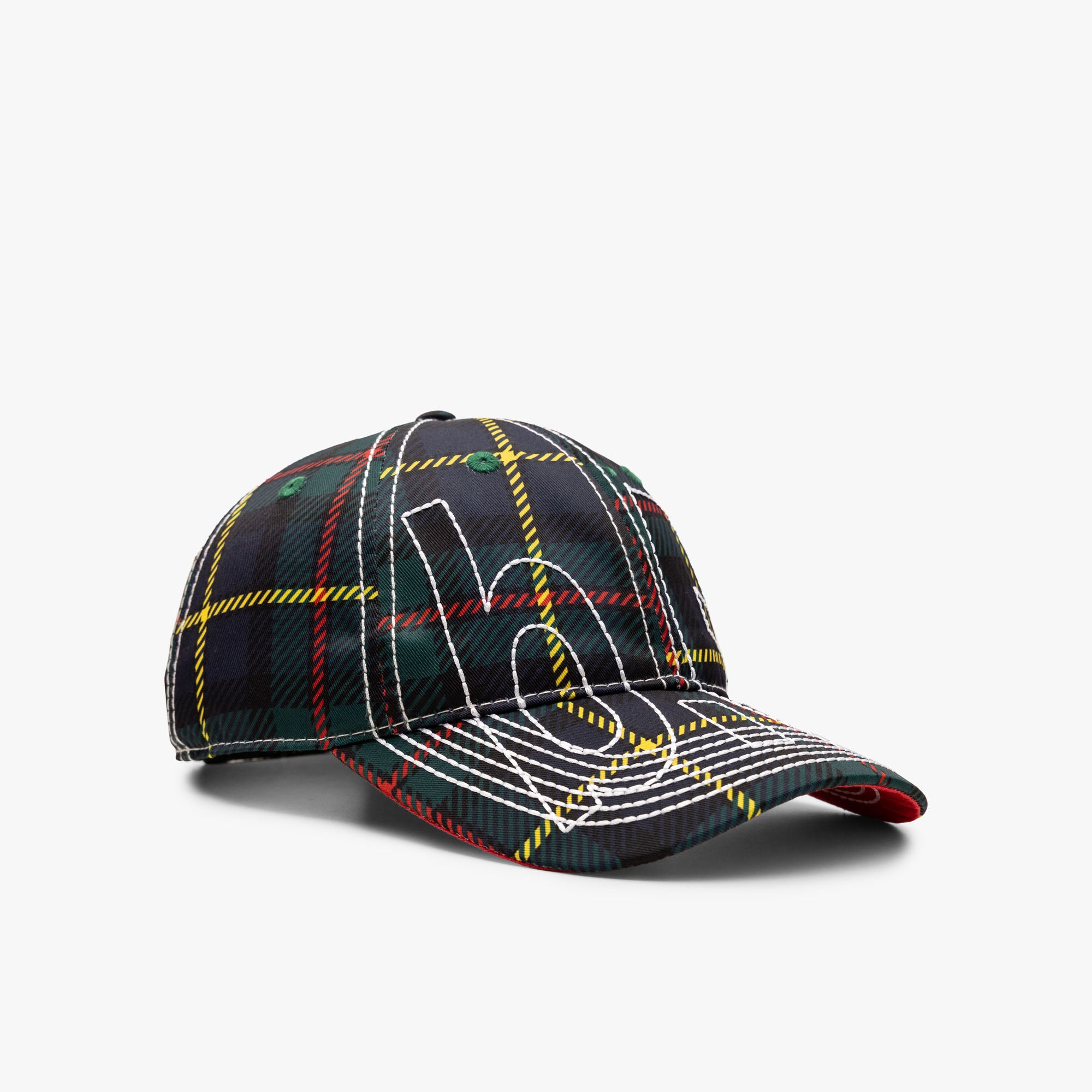 b.Eautiful Vapor 6 Panel Hat / MacLeod Tartan、mySite、merchandisen