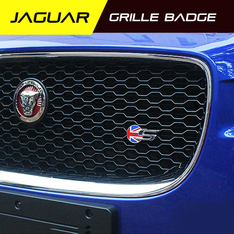 Grille Metal Emblem for Jaguar XKR XJR R-TYPE XFL XE XJL F-PACE Grill Badge、mySite、nflplayoffbracketp