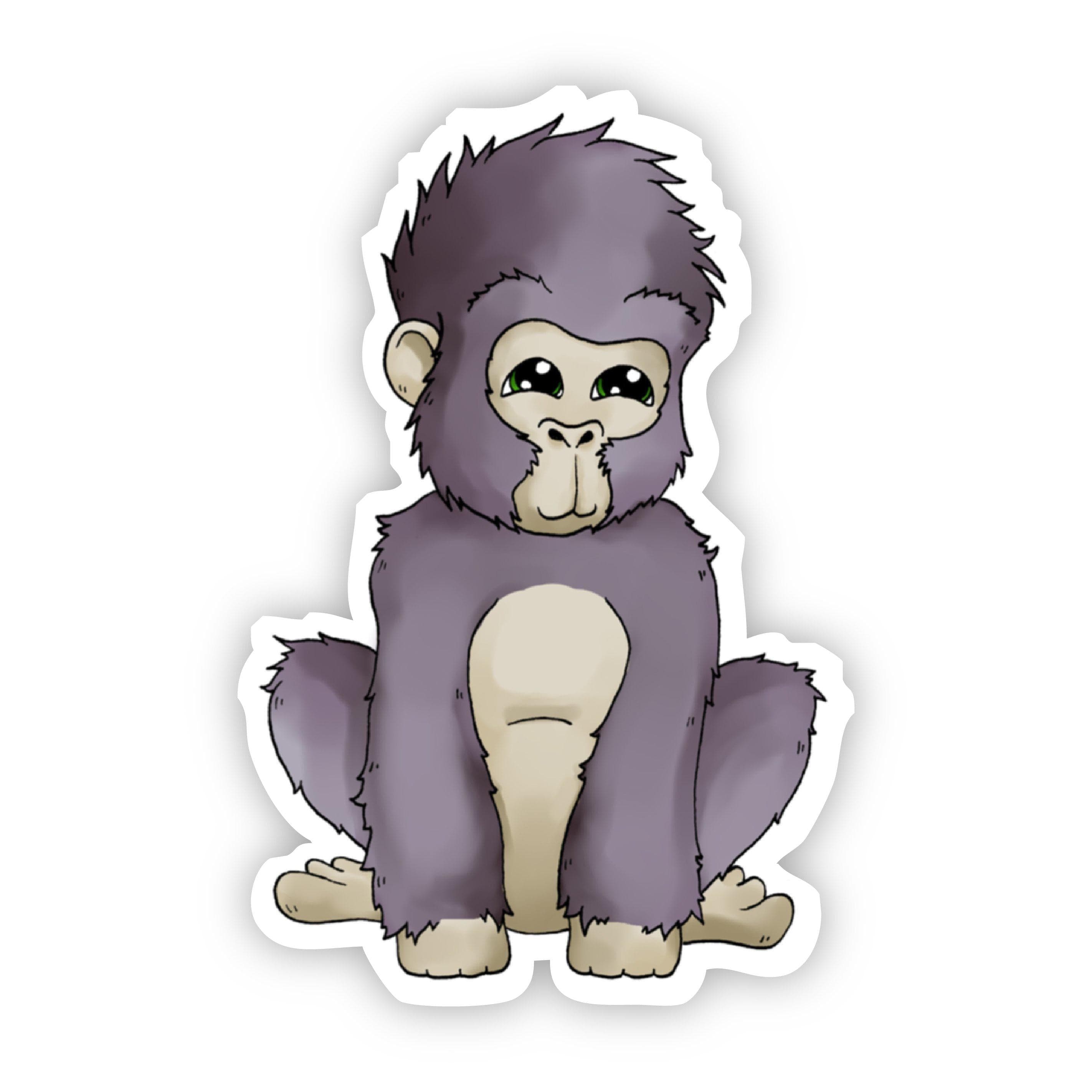 Baby Gorilla Sticker、mySite、elrpsem3k