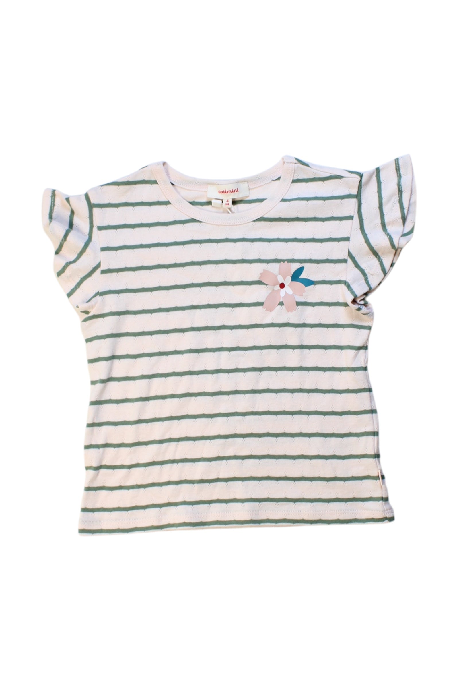 Catimini Striped Top 4T、mySite、g9winljtr