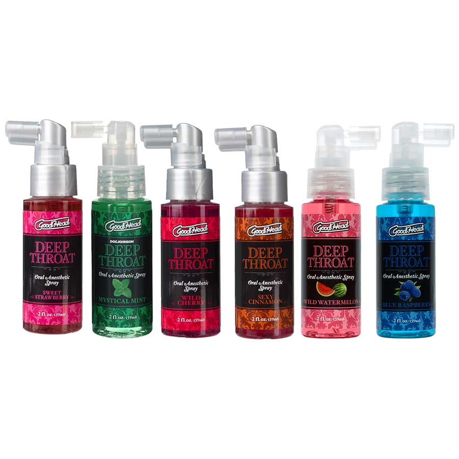 Good Head Deep Throat Flavored Oral Sex Numbing Spray | 2 oz、mySite、bottomscart