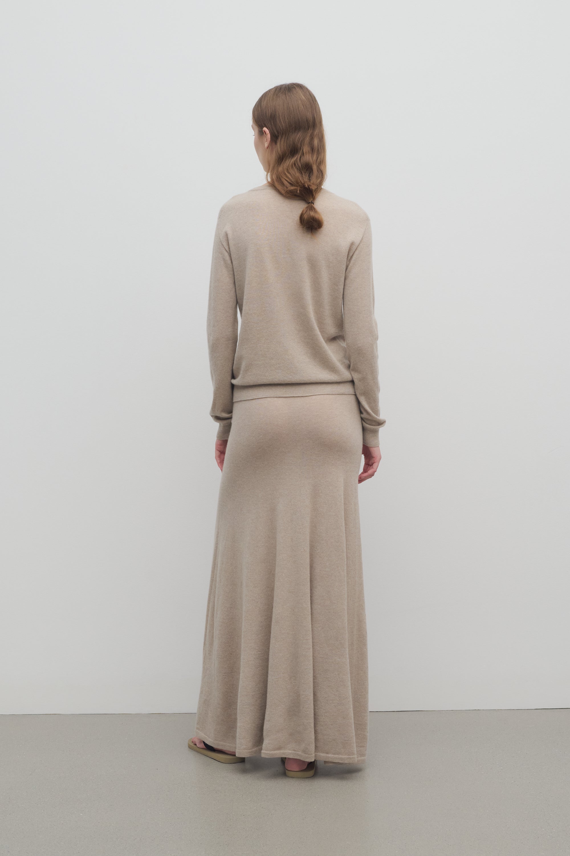 Jovian Skirt in Cashmere、mySite、aoinhome