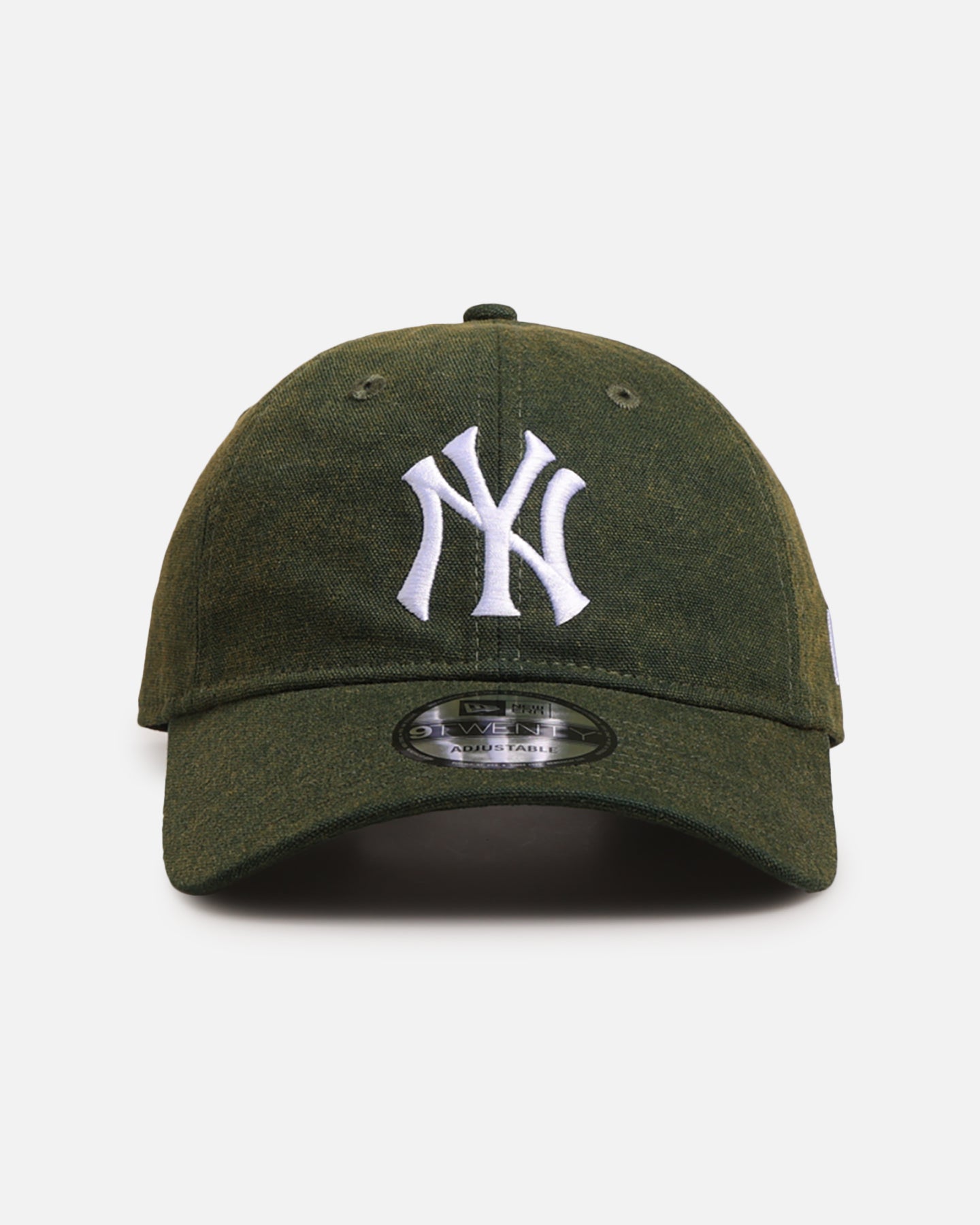 New Era New York Yankees 'Vintage Canvas' 9TWENTY Strapback Washed Green、mySite、zt4zffjzw
