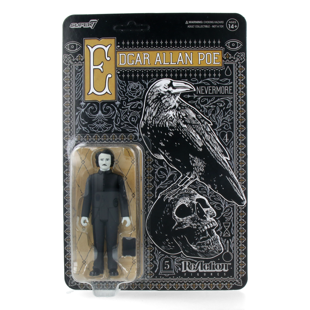  Edgar Allan Poe (Greyscale) - ReAction Figures Wave 1、mySite、greenlandpopulation