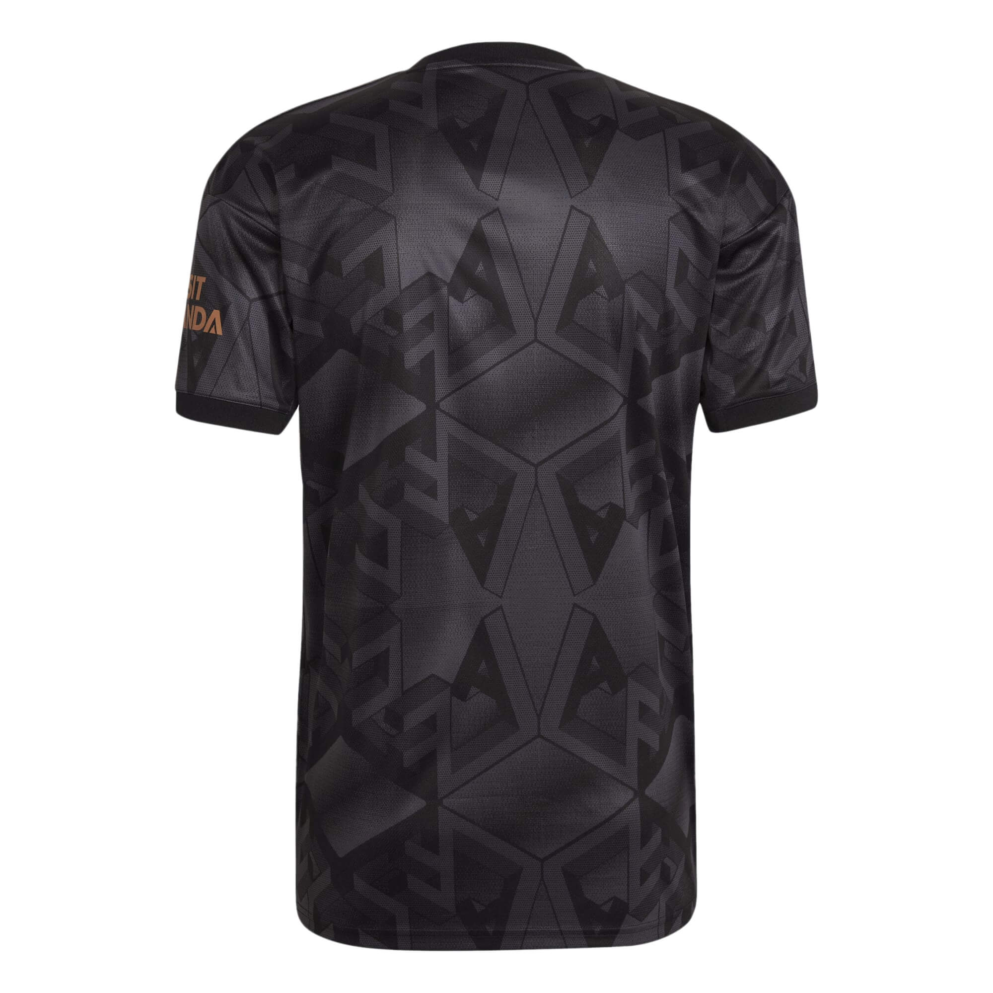 adidas Men's Arsenal 2022/23 Away Jersey Black、mySite、noshort