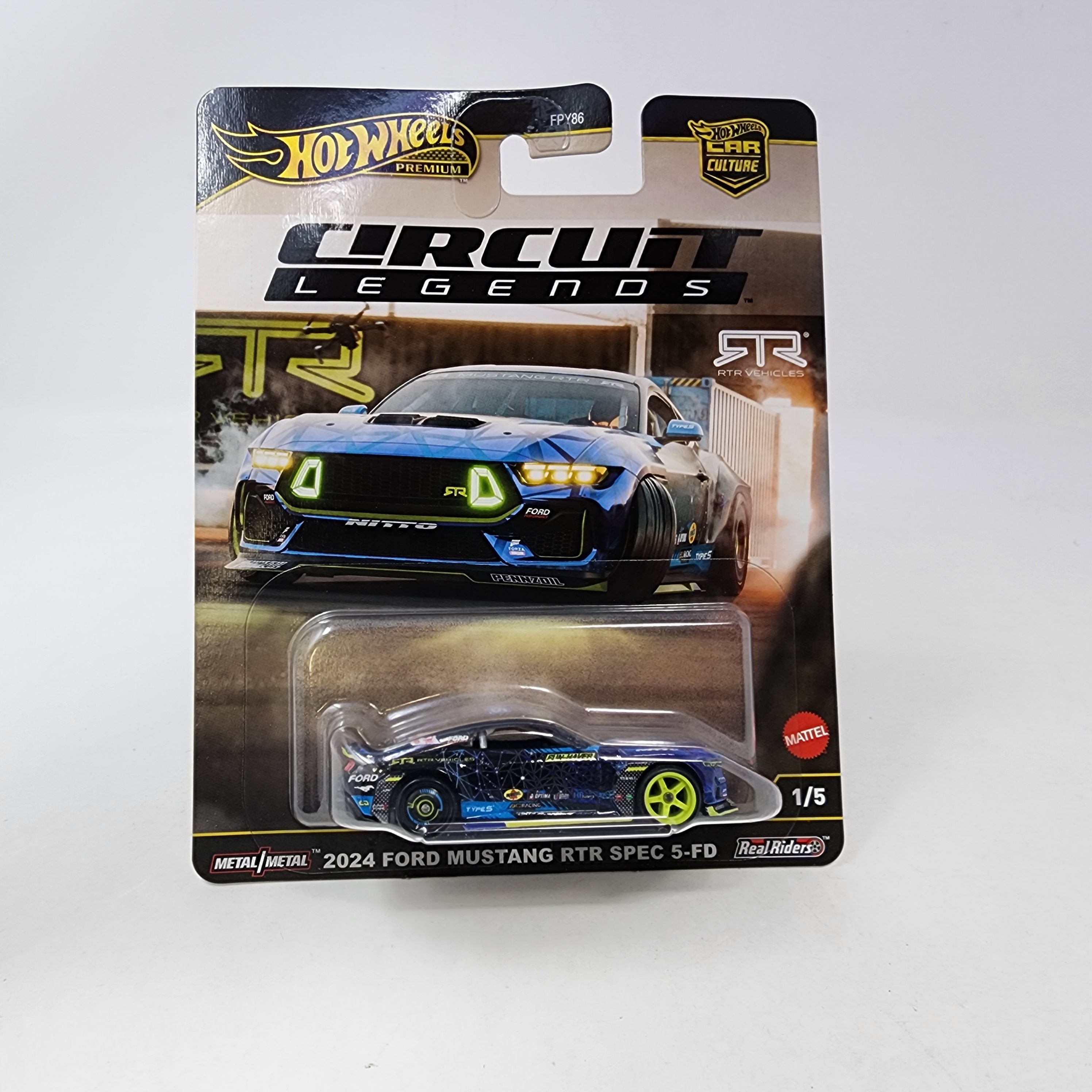 2024 Ford Mustang RTR SPEC * 2025 Hot Wheels Car Culture Circuit Legends Case K、mySite、hgirdovlk