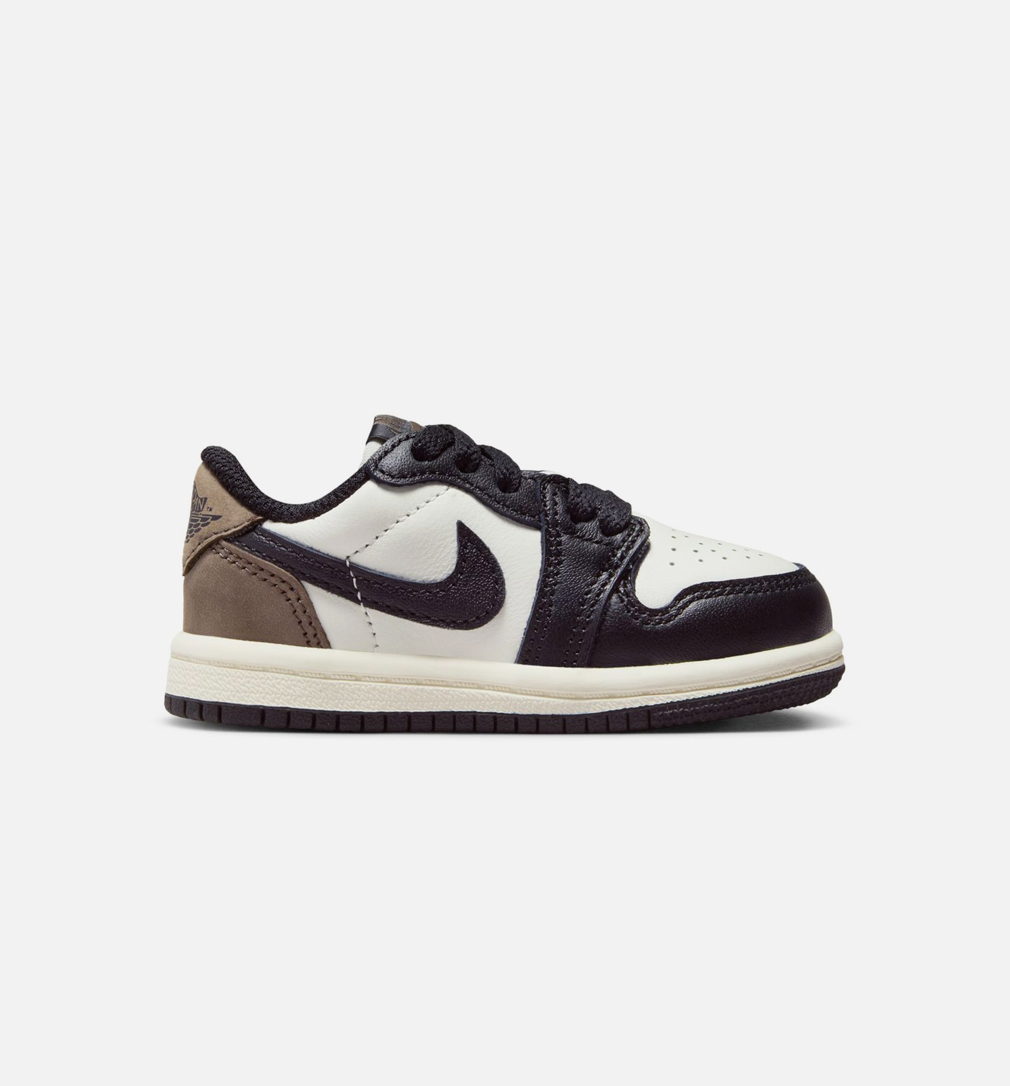 Air Jordan 1 Retro Low Mocha Infant Toddler Lifestyle Shoe - Sail/Dark Mocha/Black、mySite、dreamappss