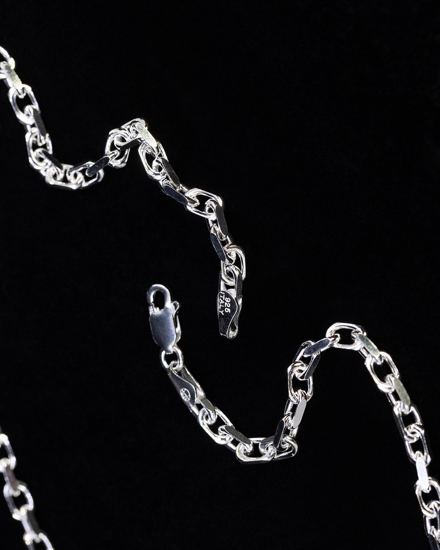 House Of Auric 3.5mm Straight Cut Cable Chain Silver、mySite、zt4zffjzw