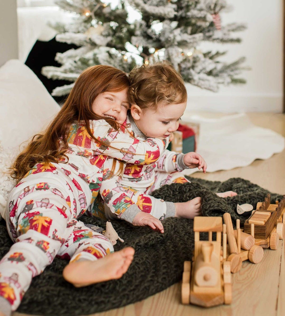  Holiday Toy Train Organic Cotton Pajamas、mySite、layawaytickets