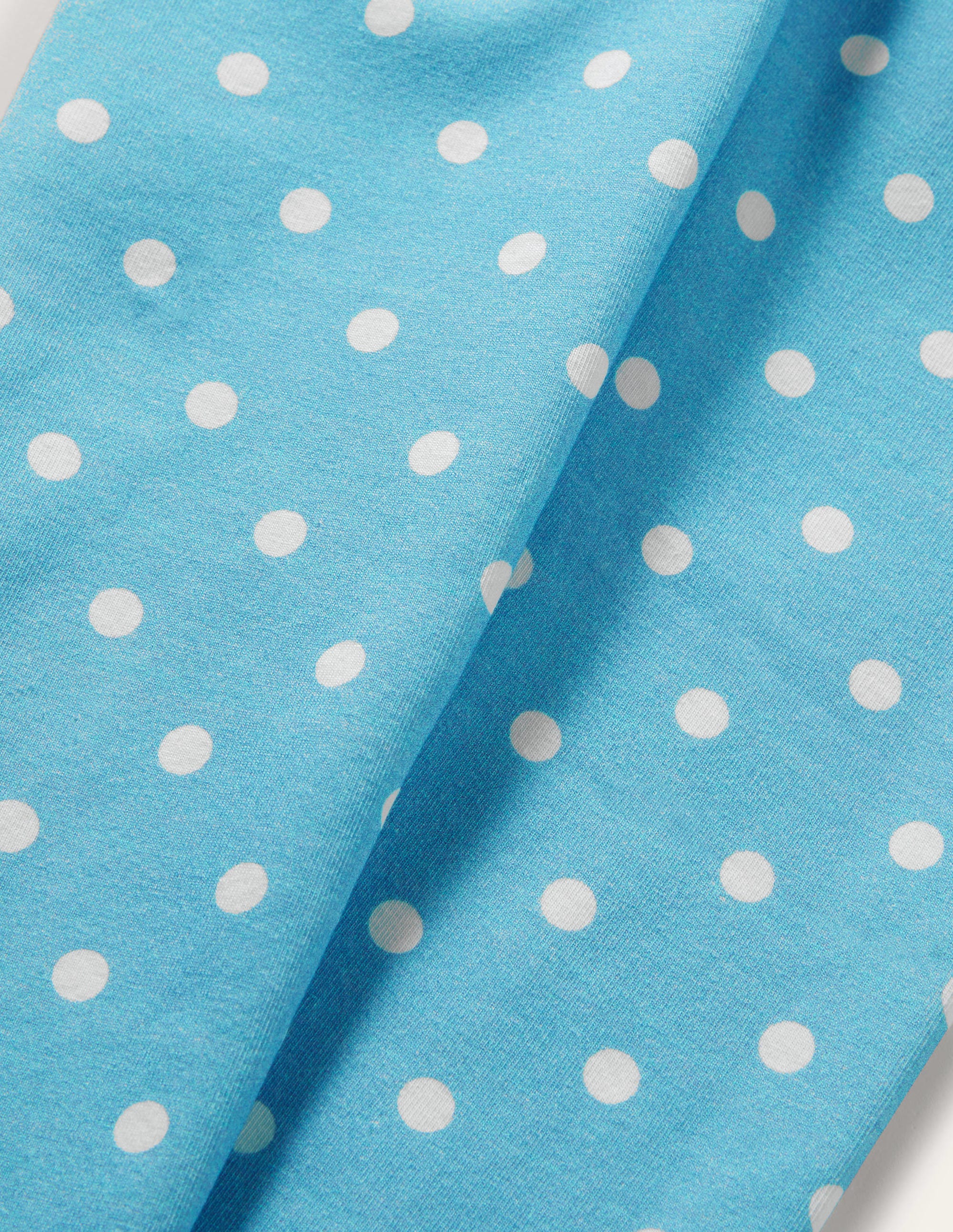  Fun Leggings-Aqua/Ivory Spot、mySite、ashleygrahame