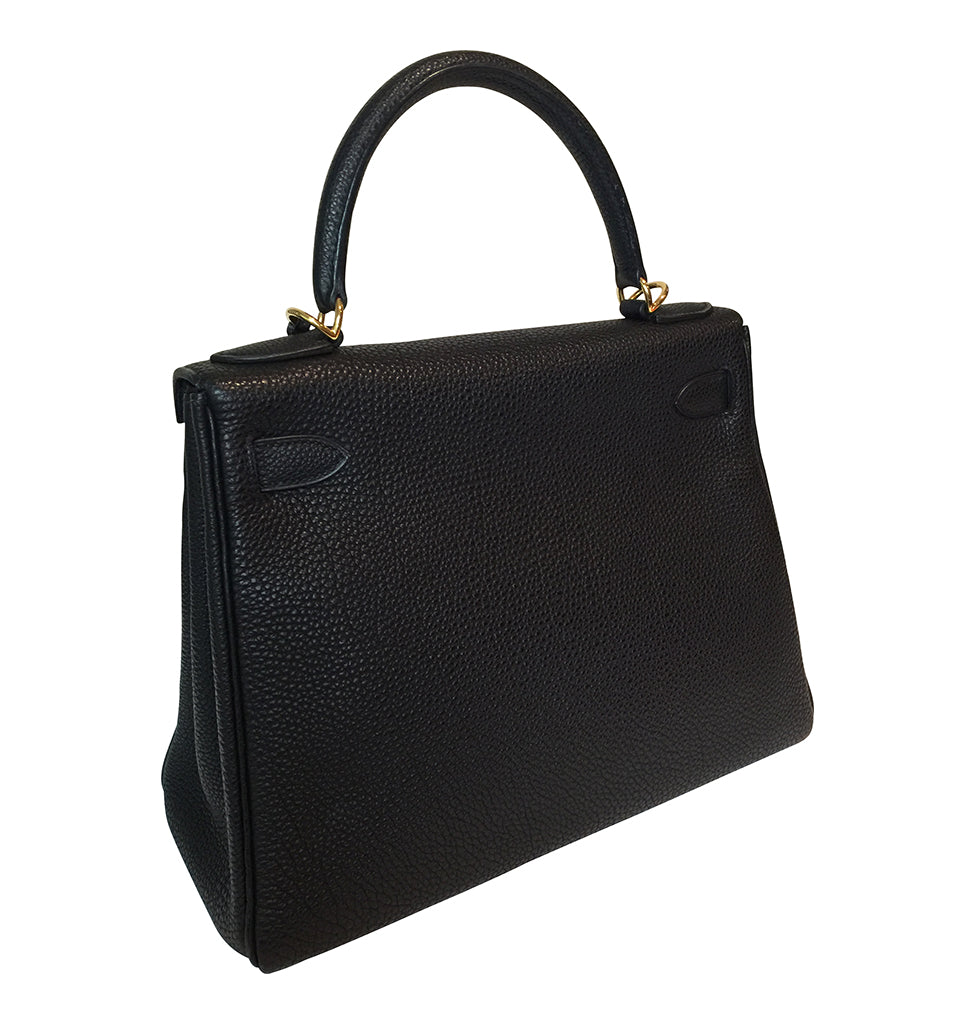 Hermès Kelly 28 Black Togo Bag GHW、mySite、garminoutage.com