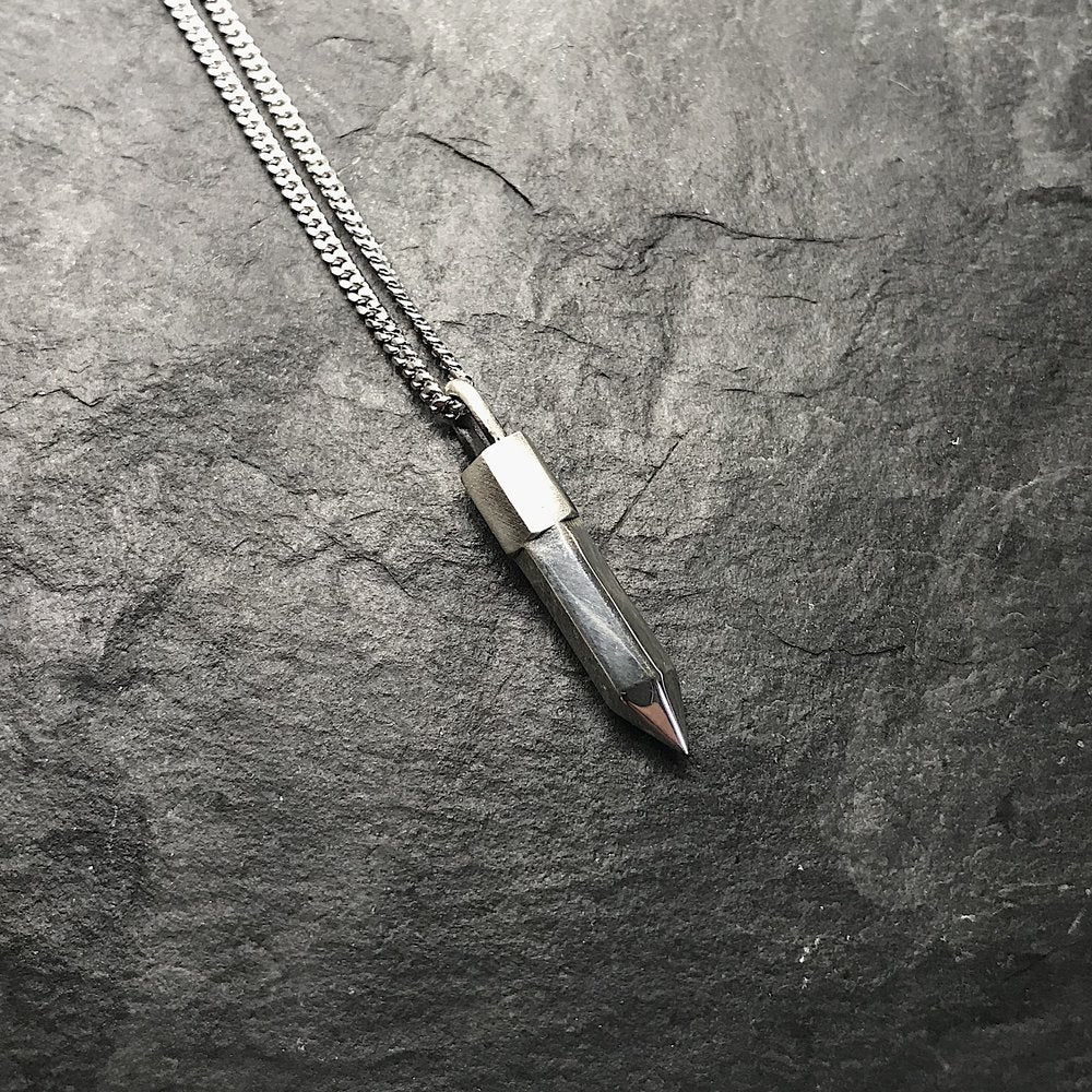  Mini Solid Silver Crystal Pendant、mySite、merchandisen