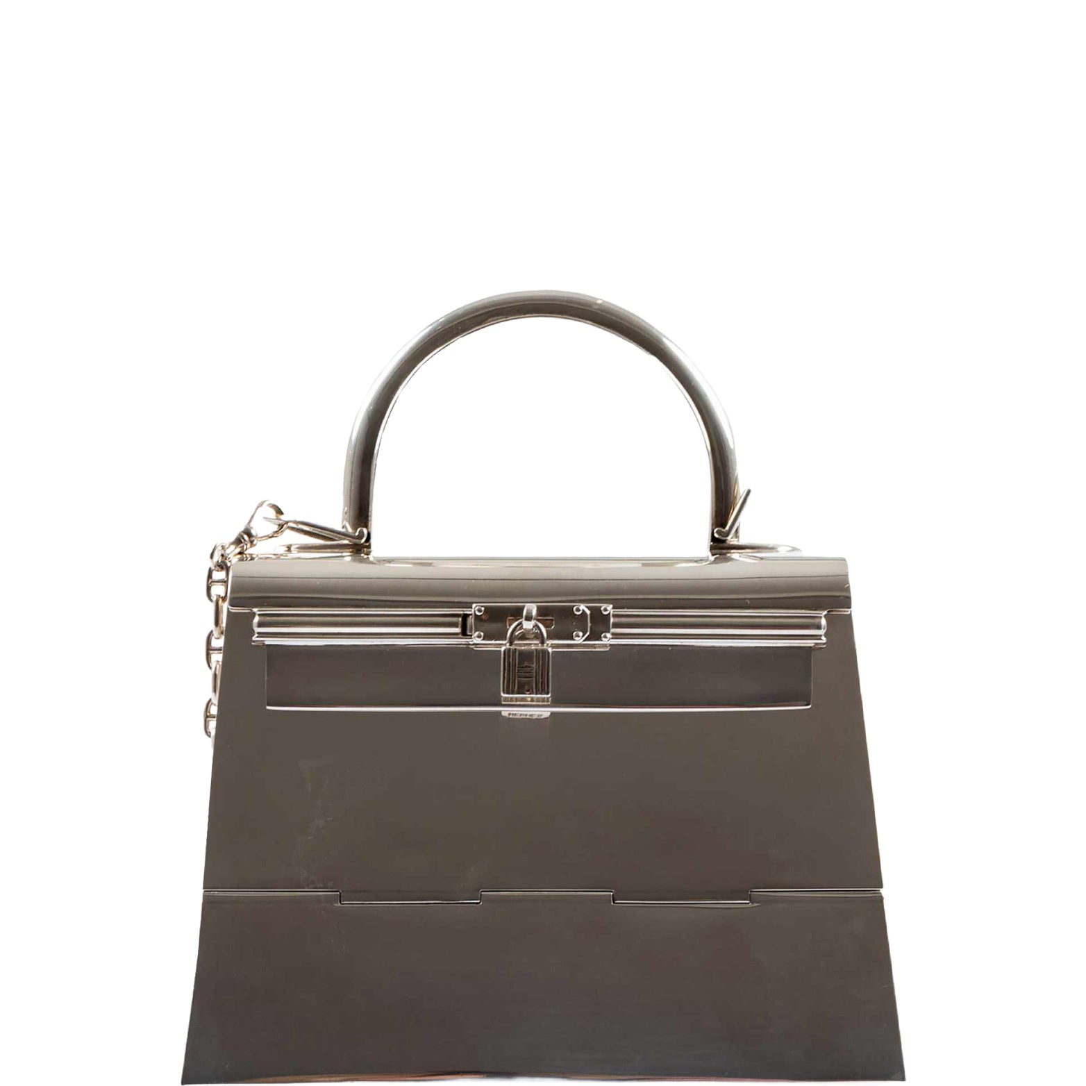 Hermès Ultra-Rare Mini Kelly in Sterling Silver, 1990s、mySite、garminoutage.com