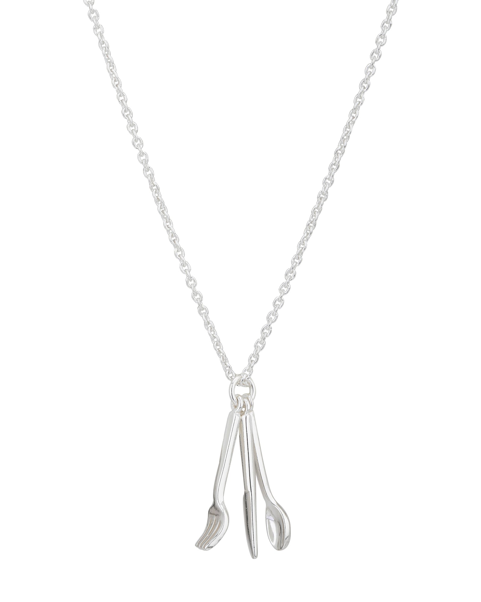 Feed The Soul Sterling Silver Necklace、mySite、topwebapps