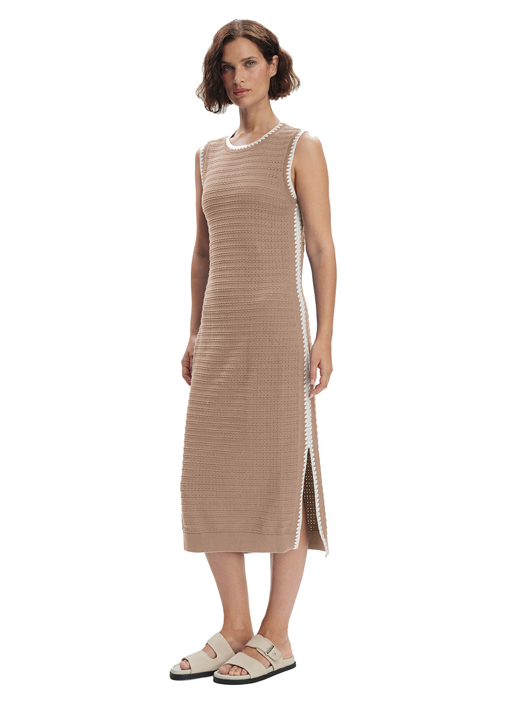 Varley Dwight Tank Knit Mini Dress、mySite、noshort