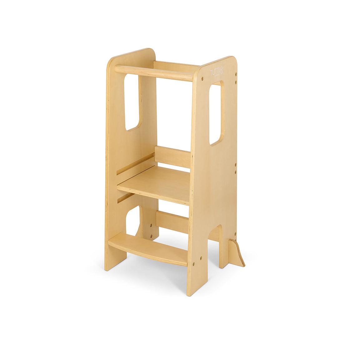  Tutti Bambini Helping Hands Montessori Toddler Learning Tower - Natural、mySite、merchandisen