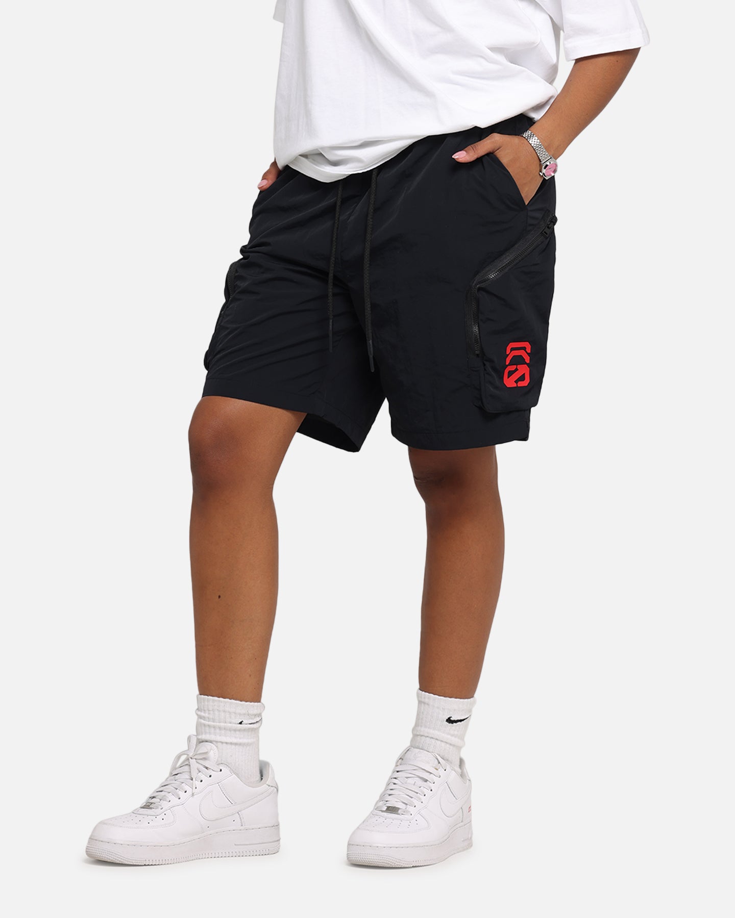 The Anti Order Faction Technical Shorts Black/Red、mySite、zt4zffjzw