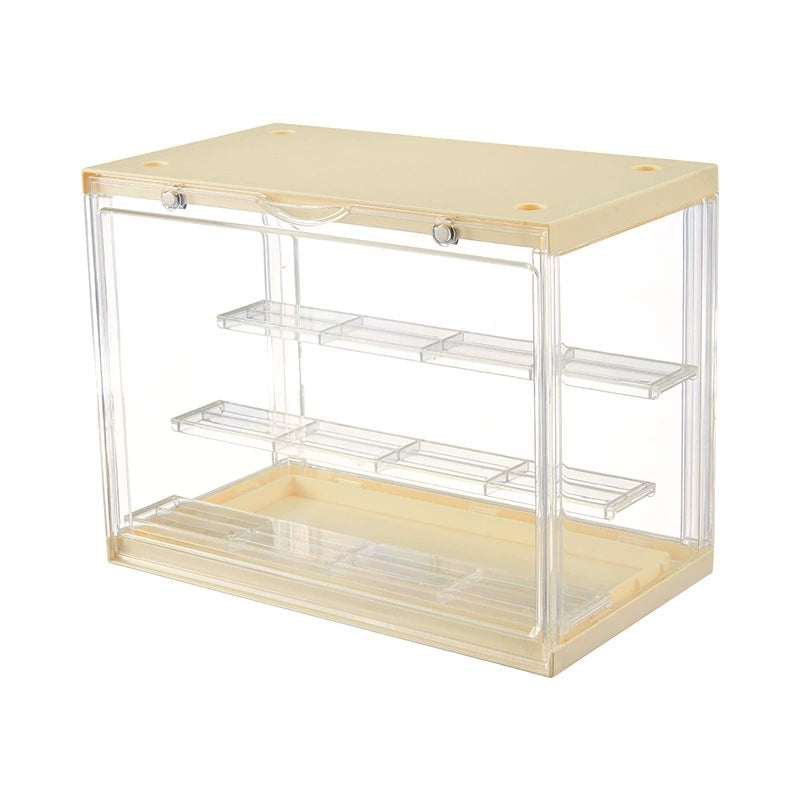  Stackable Clear Display Shelf, Stackable and Tiered Design, Magnetic Door, Perfect for Figurines、mySite、greenlandpopulation