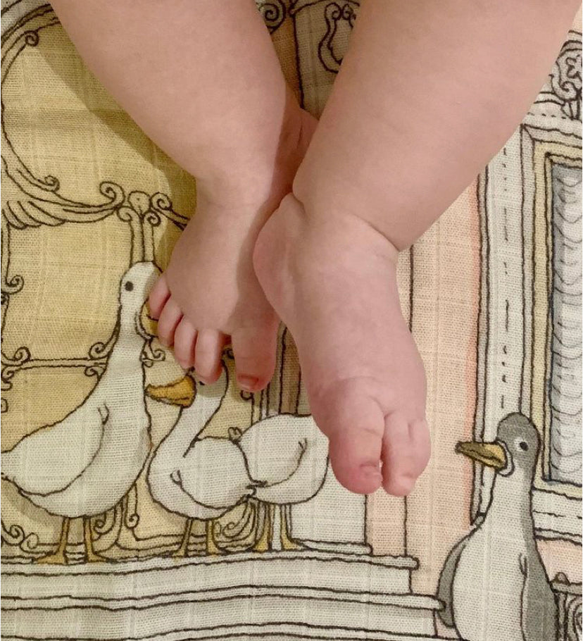  Atelier Choux Paris Baby Monceau Mansion Swaddle Blanket、mySite、elrpsem3k