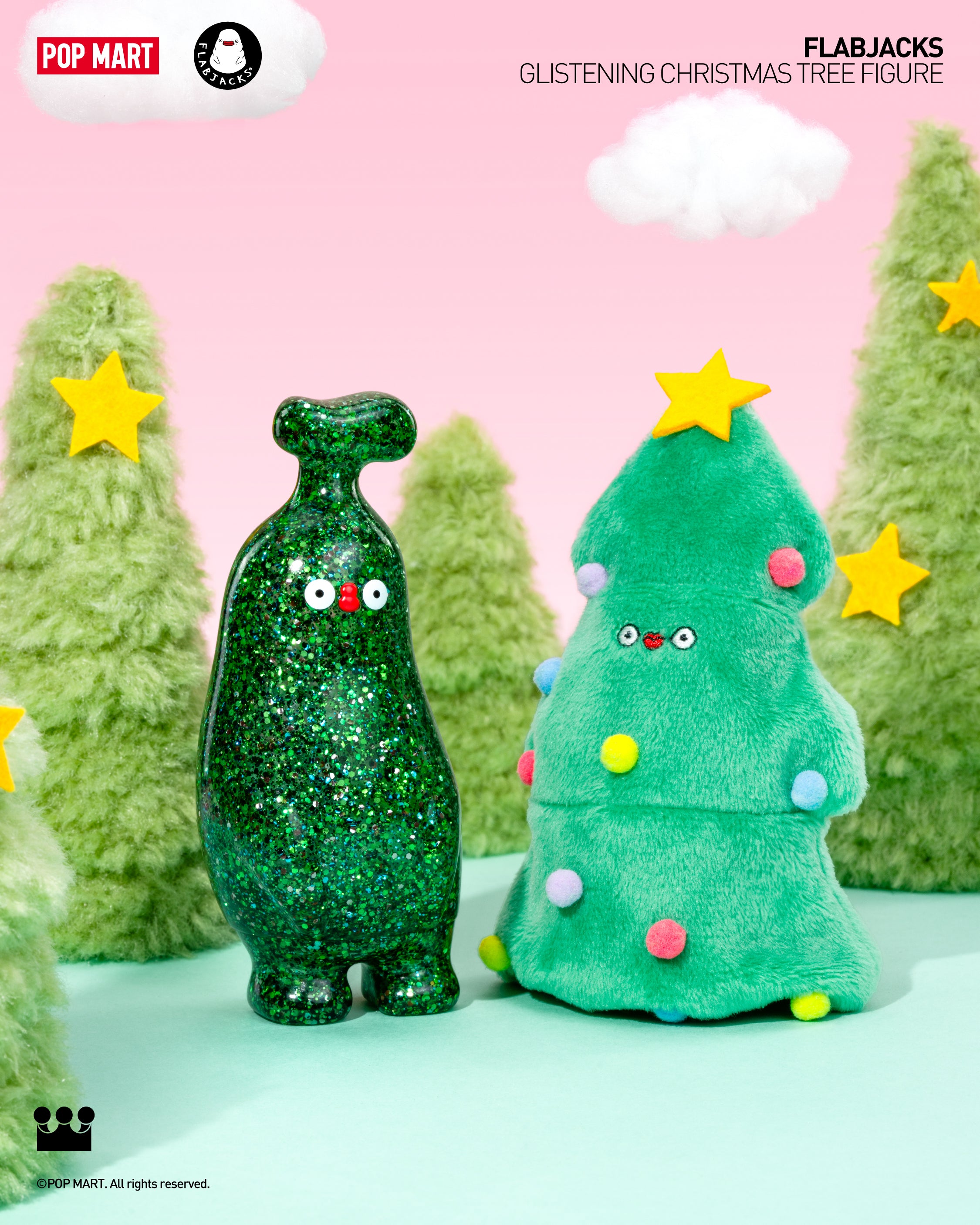  POP MART FLABJACKS Glistening Christmas Tree Figure、mySite、greenlandpopulation