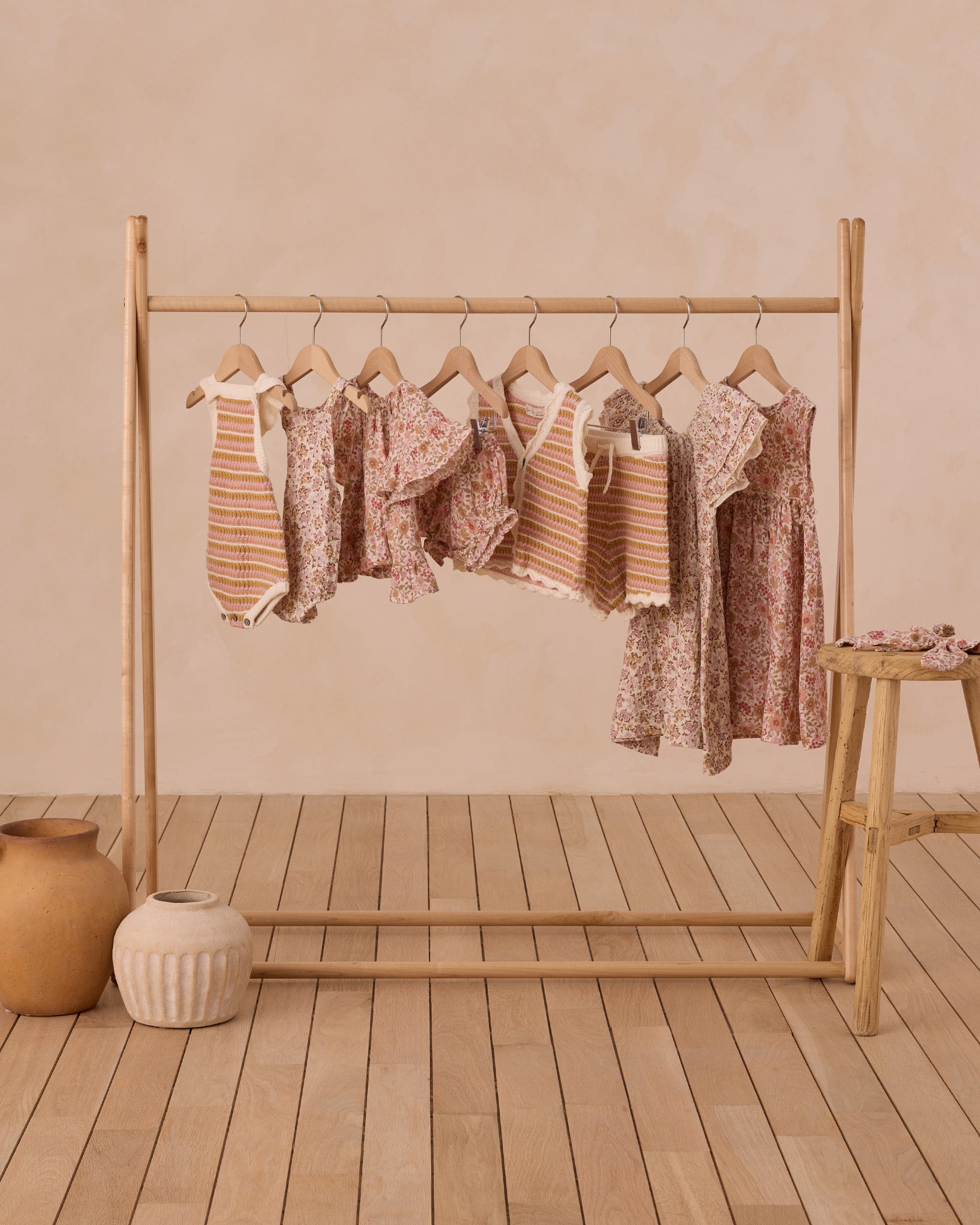  Crochet Romper || Pink Stripe、mySite、layawaytickets