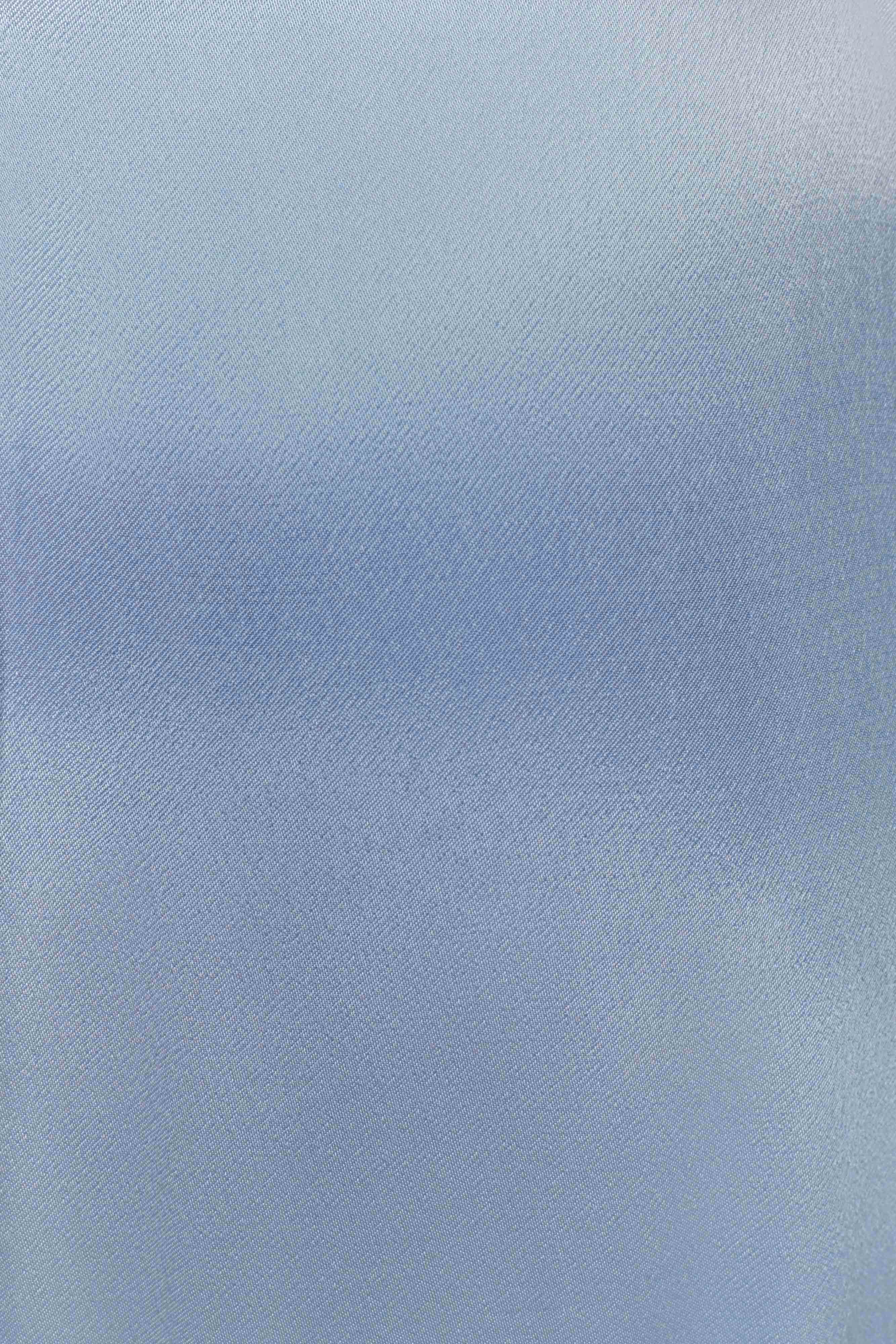 Blanche Satin Pearl Halter Maxi Dress - Cornflower Blue、mySite、solidvoid