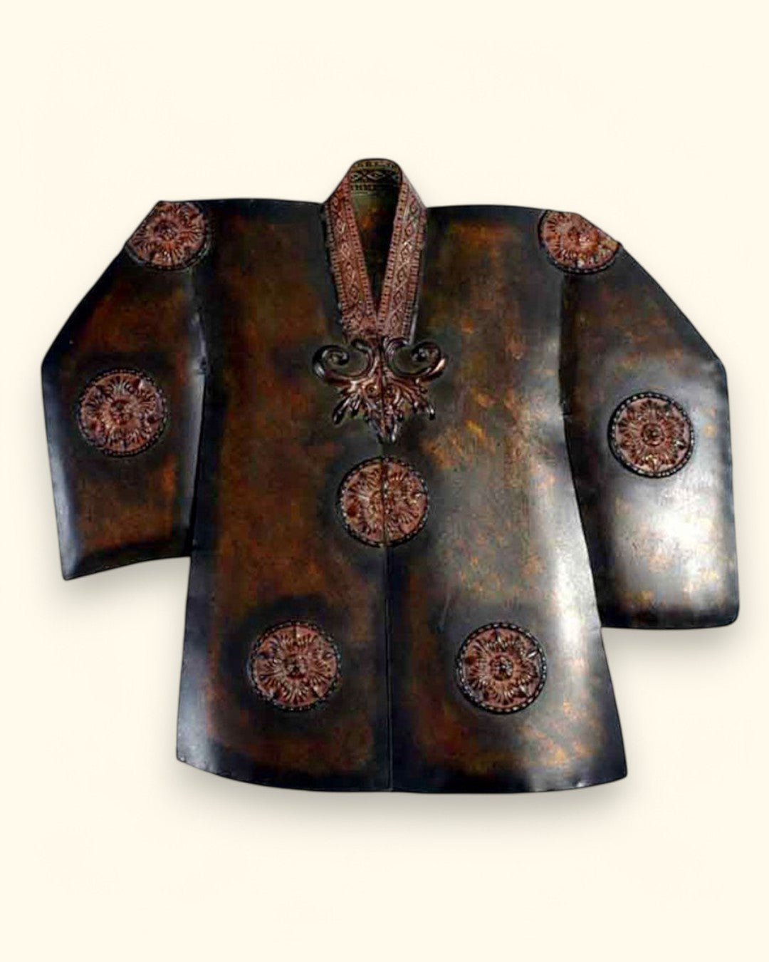 Artisic Monk Jacket Wall Hanging Metal Decor、mySite、topwebapps