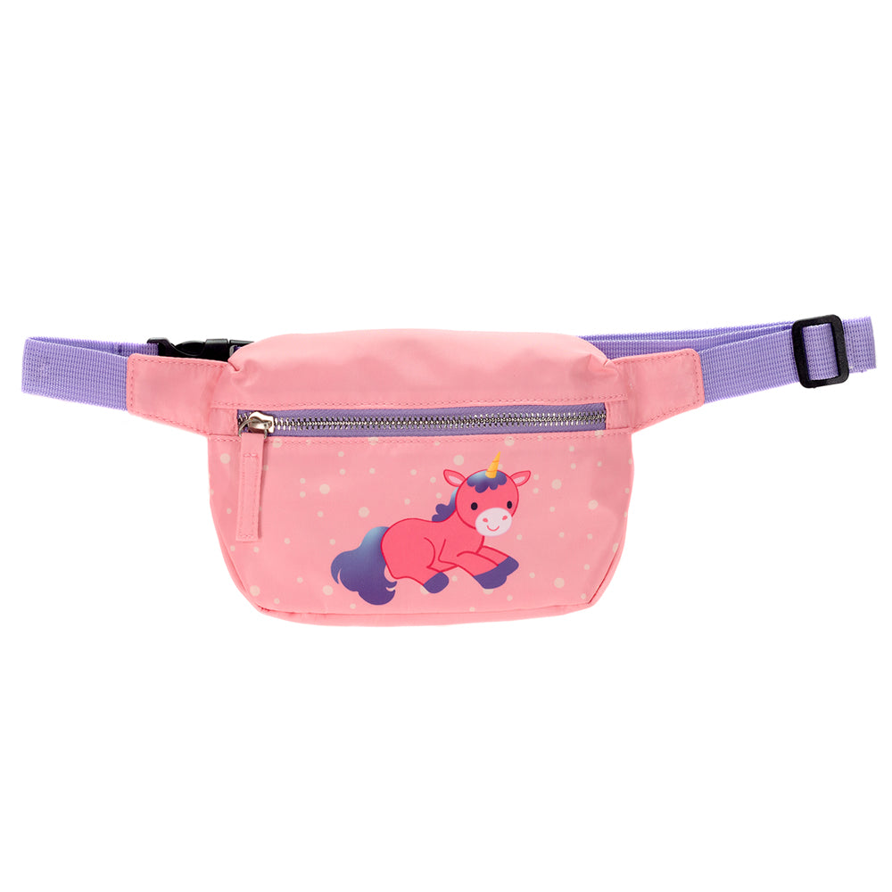 FANNY PACK - 7.5IN W X 5IN H X 1IN D UNICORN、mySite、g9winljtr