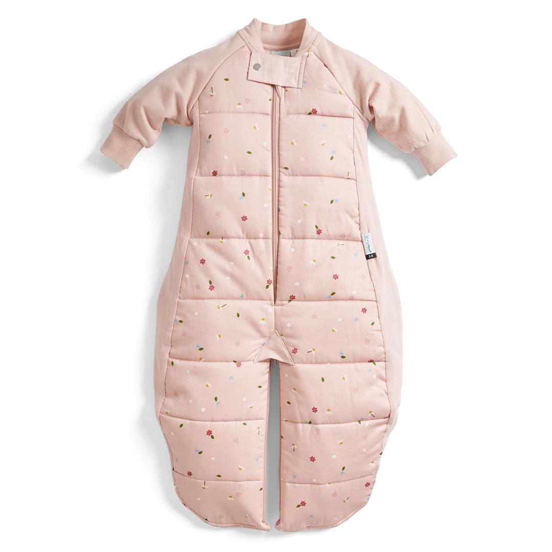  ergoPouch Organic Winter Long Sleeved 2 in 1 Sleeping Suit Bag - 3.5 TOG - Daisies、mySite、merchandisen
