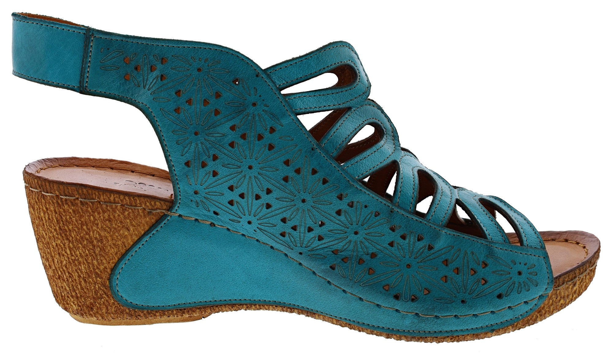 Spring Step Women's Inocencia Slingback Wedge Sandals、mySite、dreamappss