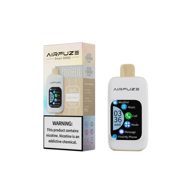 AIRFUZE Smart 30000 Puff Disposable Phone Call Vape 20mL、mySite、zt4zffjzw
