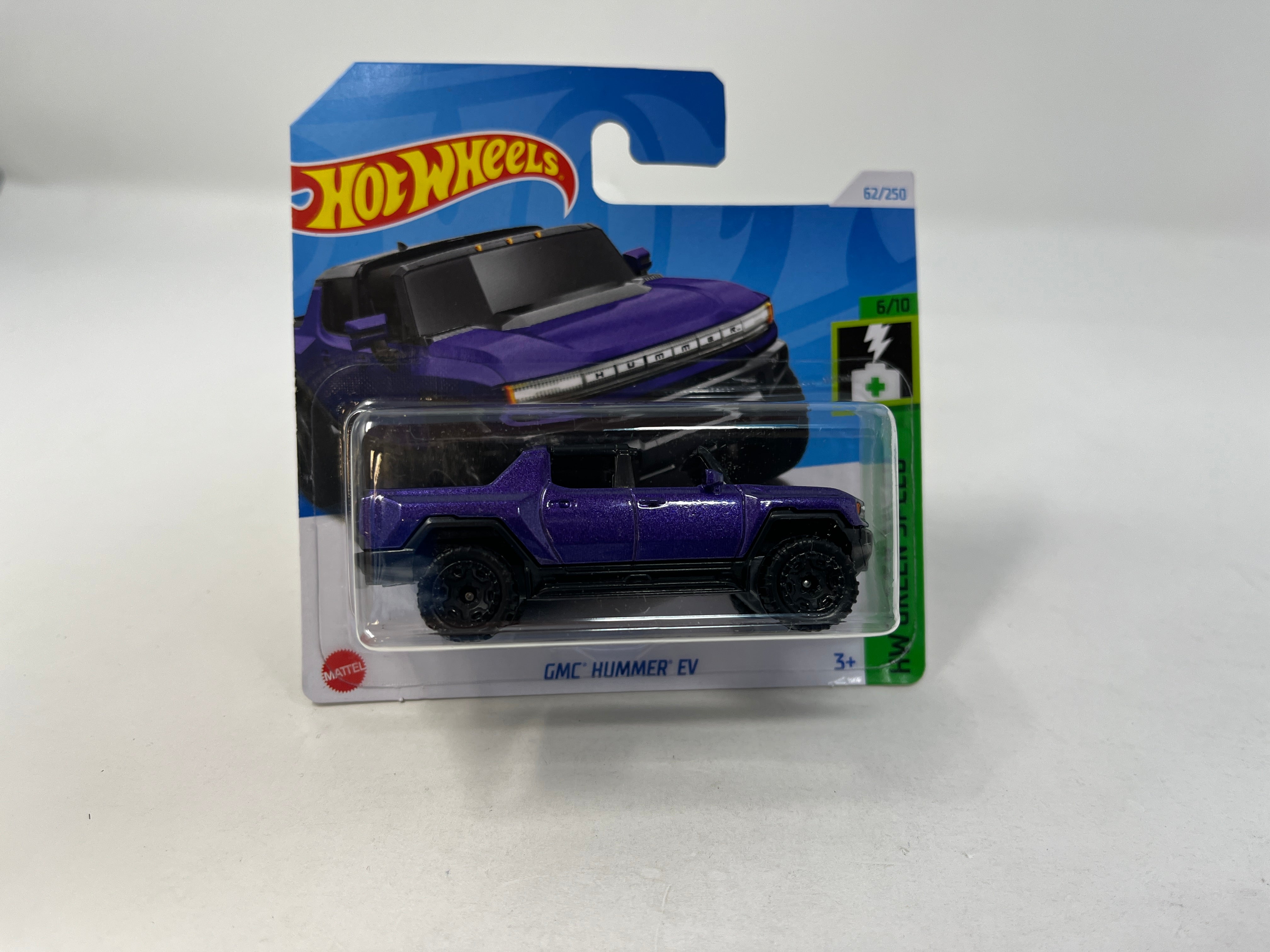 GMC Hummer EV #62 * Purple * 2024 Hot Wheels SHORT CARD Case J、mySite、hgirdovlk