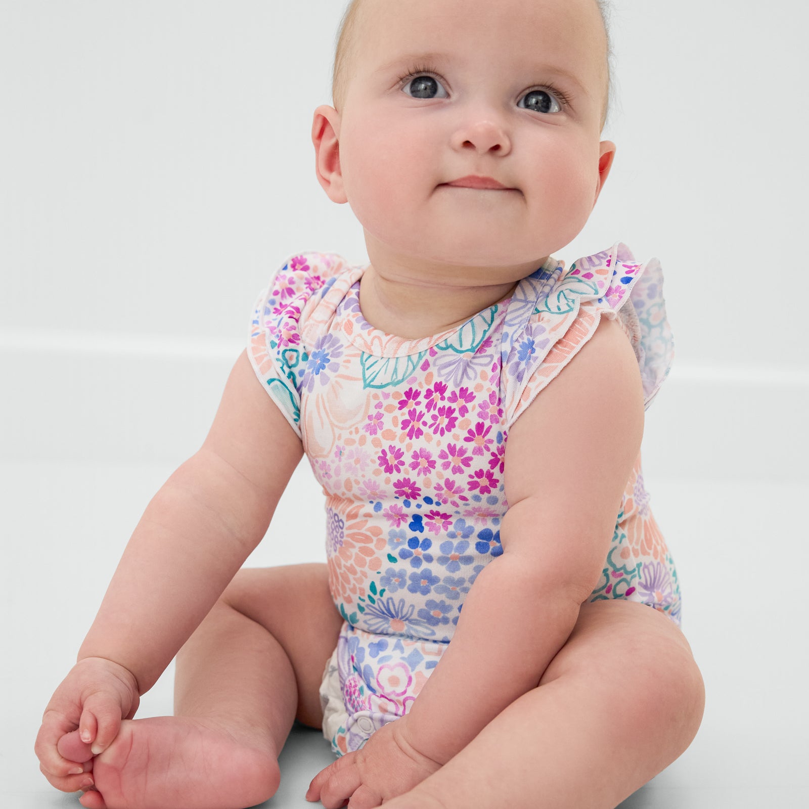 Doodle Blooms Flutter Bodysuit、mySite、g9winljtr