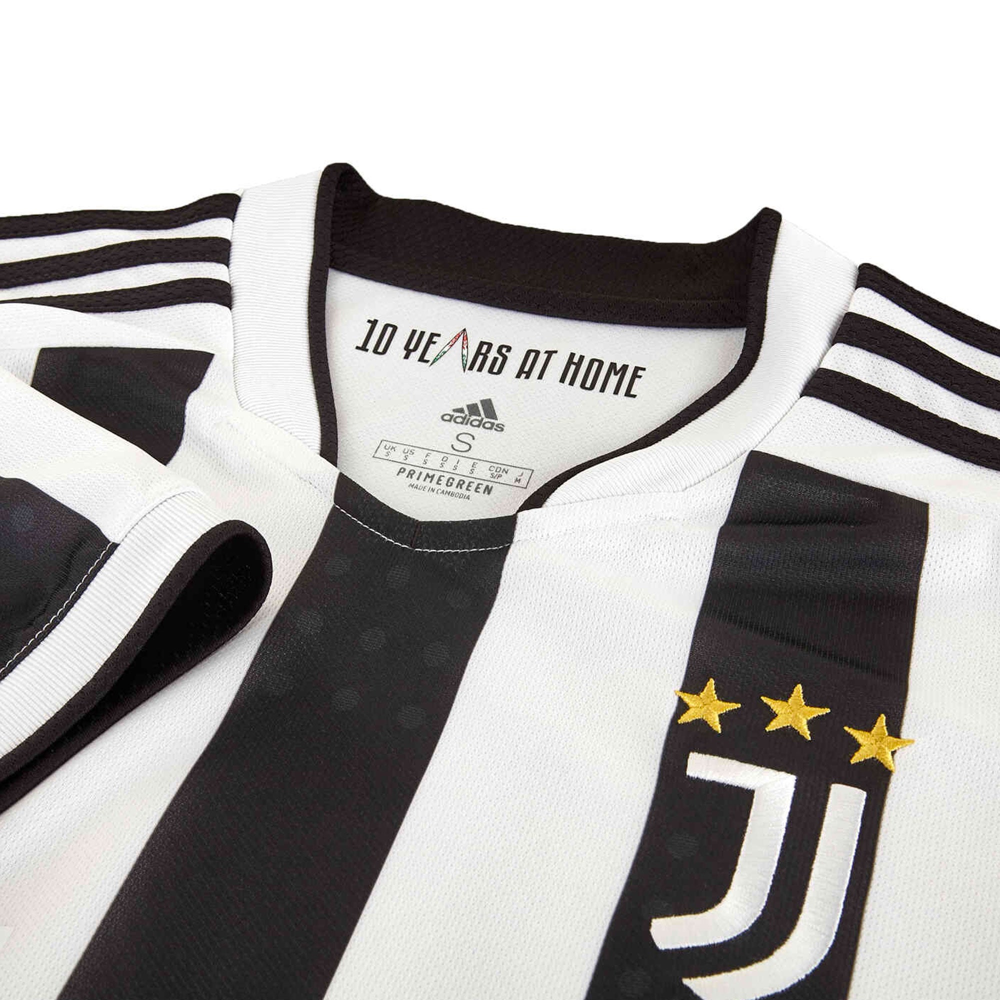 adidas Kids Juventus 2021/22 Home Jersey White/Black、mySite、bottomscart