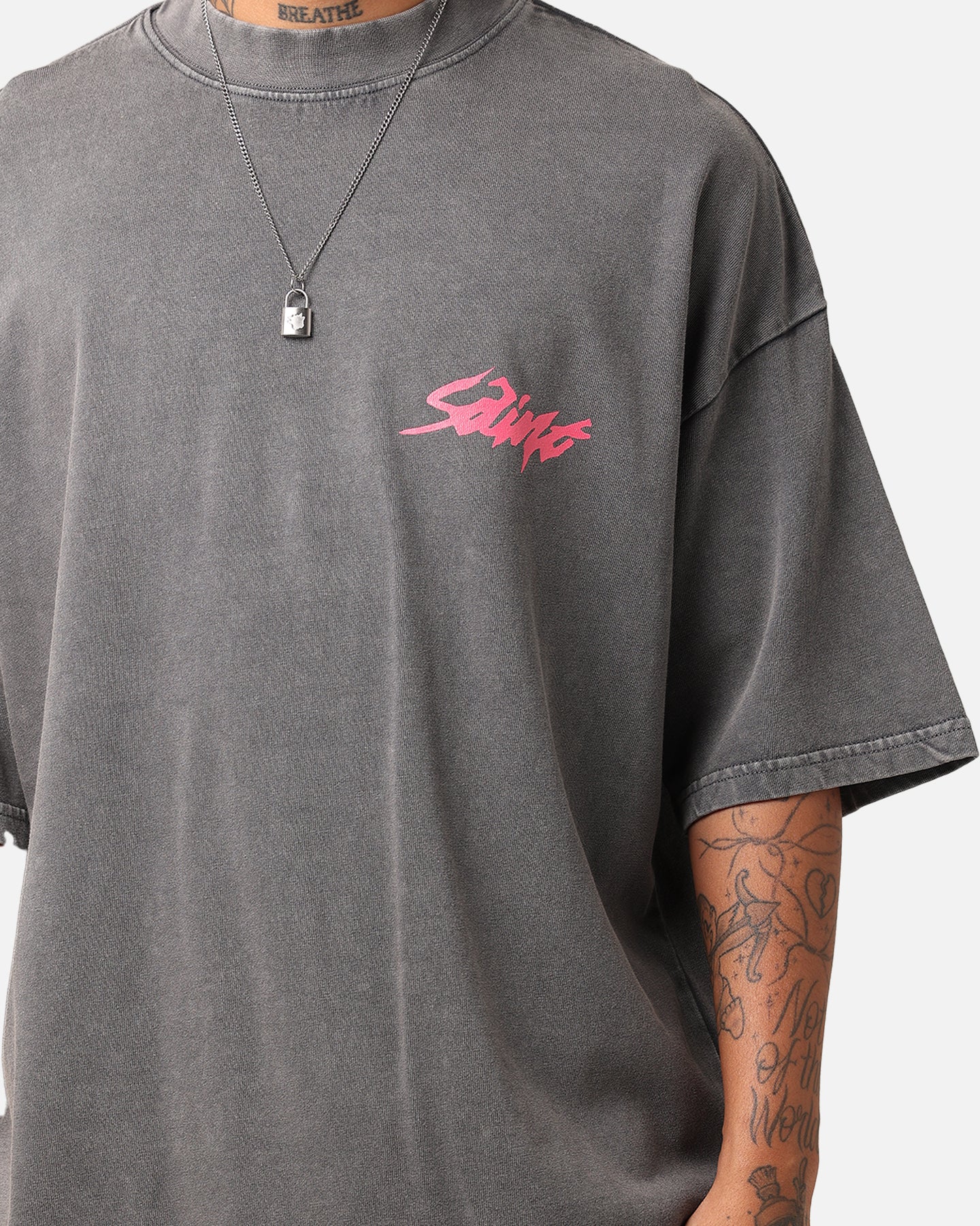 Saint Morta Artistry T-Shirt Washed Charcoal、mySite、zt4zffjzw