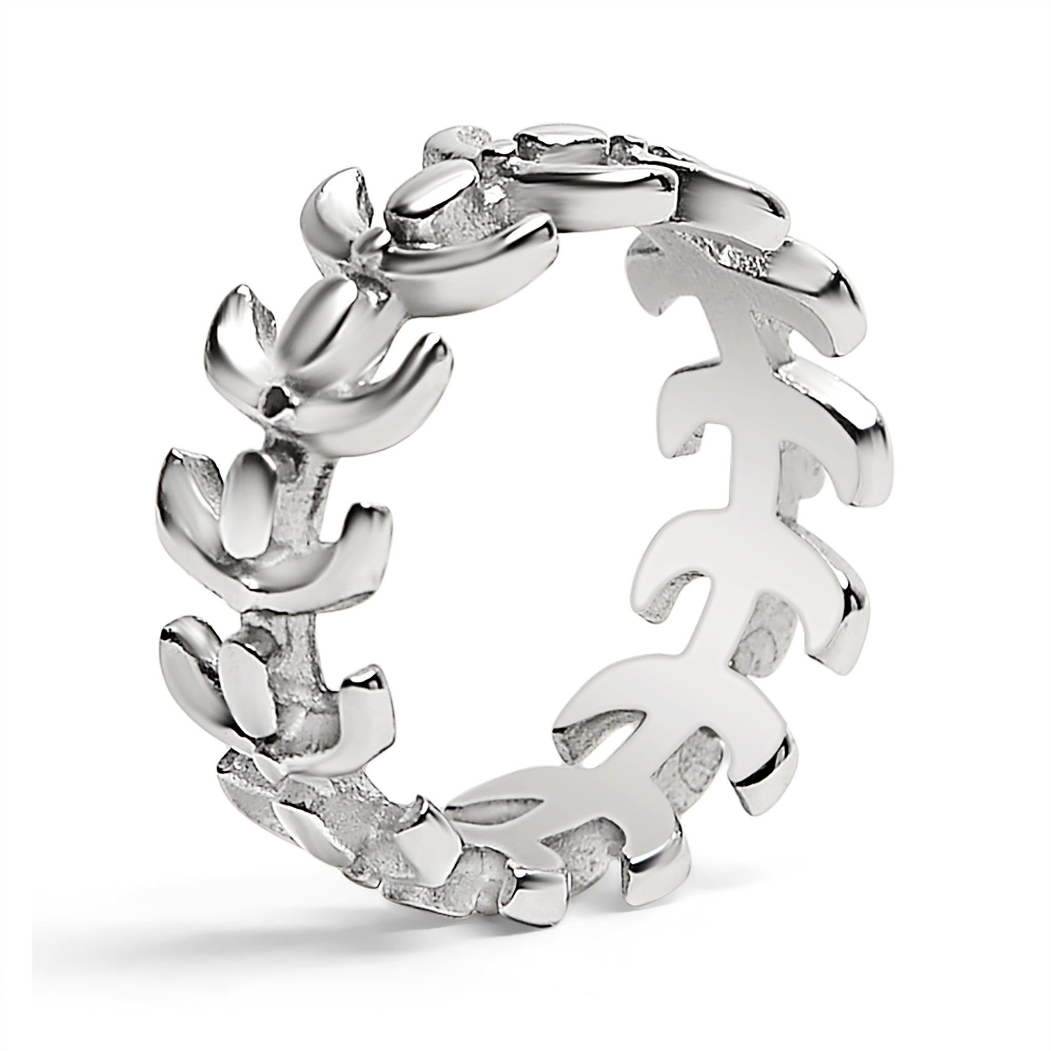 Detailed Spine Stainless Steel Ring / SCR3052、mySite、dreamappss