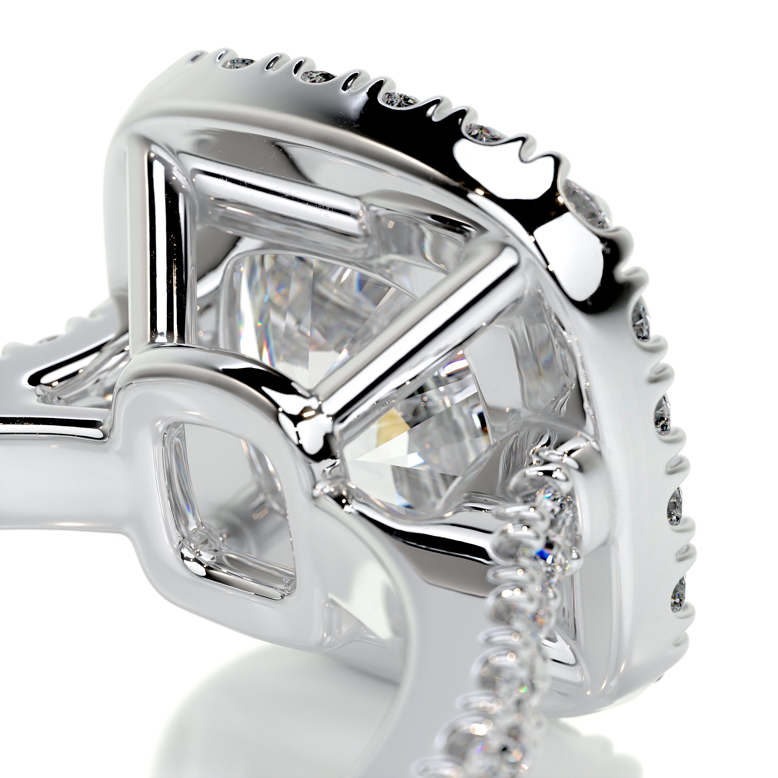Celeste Diamond Engagement Ring -18K White Gold、mySite、hinf8tx79