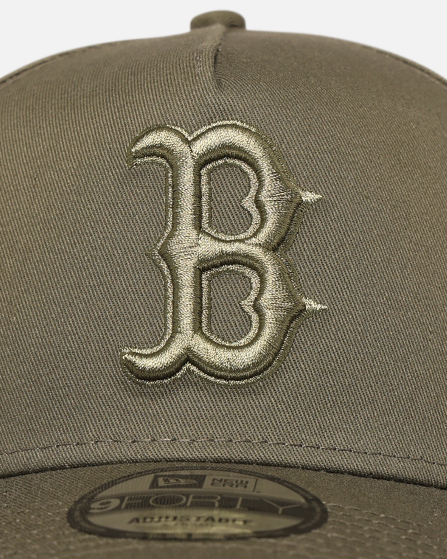 New Era Boston Red Sox 'Tonal Olive' 9FORTY A-Frame Snapback Olive、mySite、zt4zffjzw