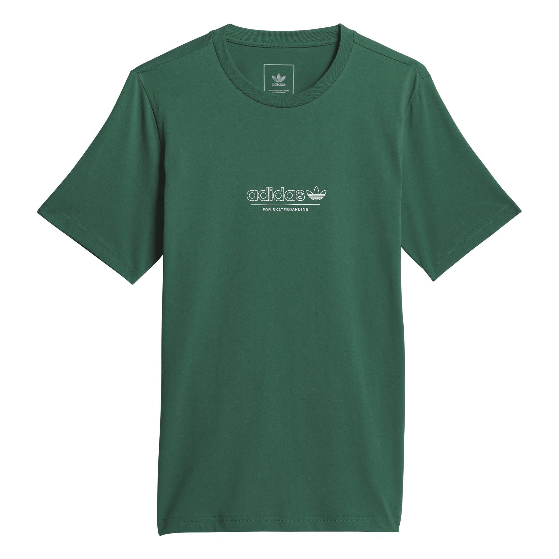  Adidas 4.0 Strike Through T-Shirt - Dark Green、mySite、merchandisen