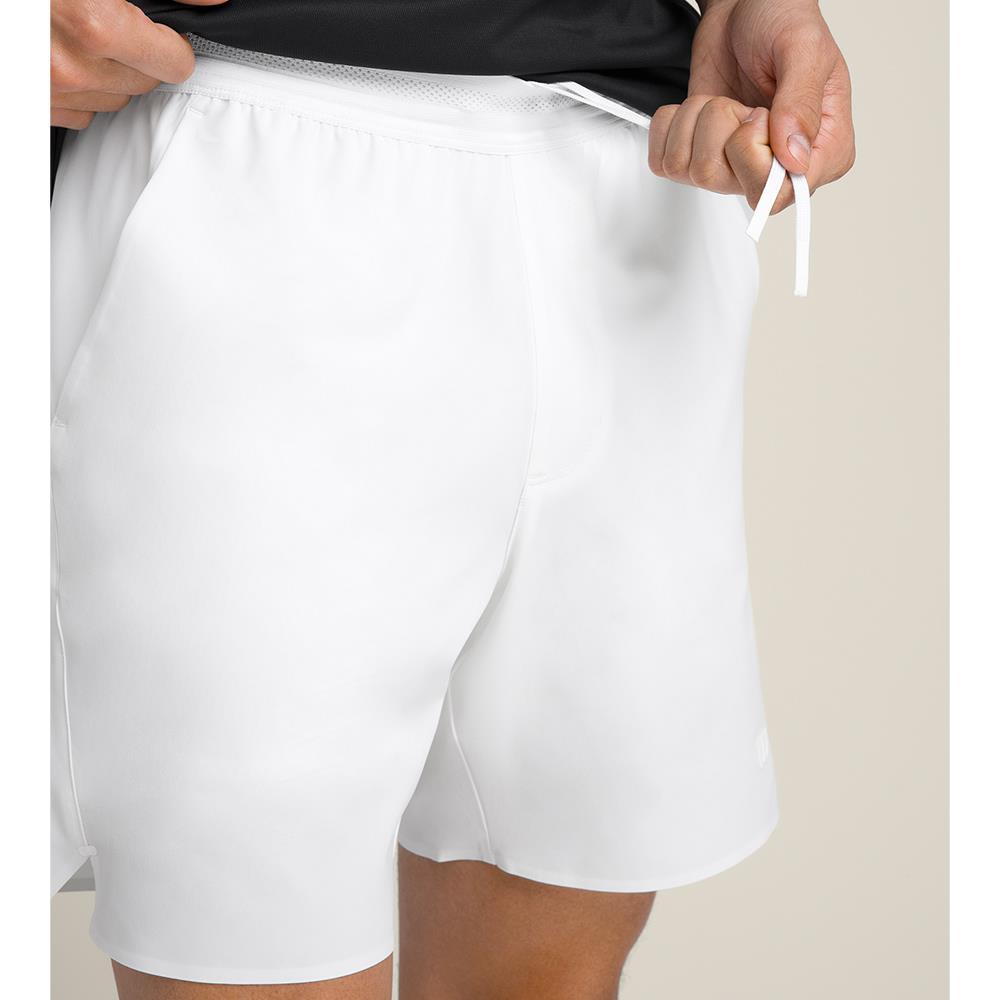 Wilson Men's Tournament Pro 7 Short - Bright White